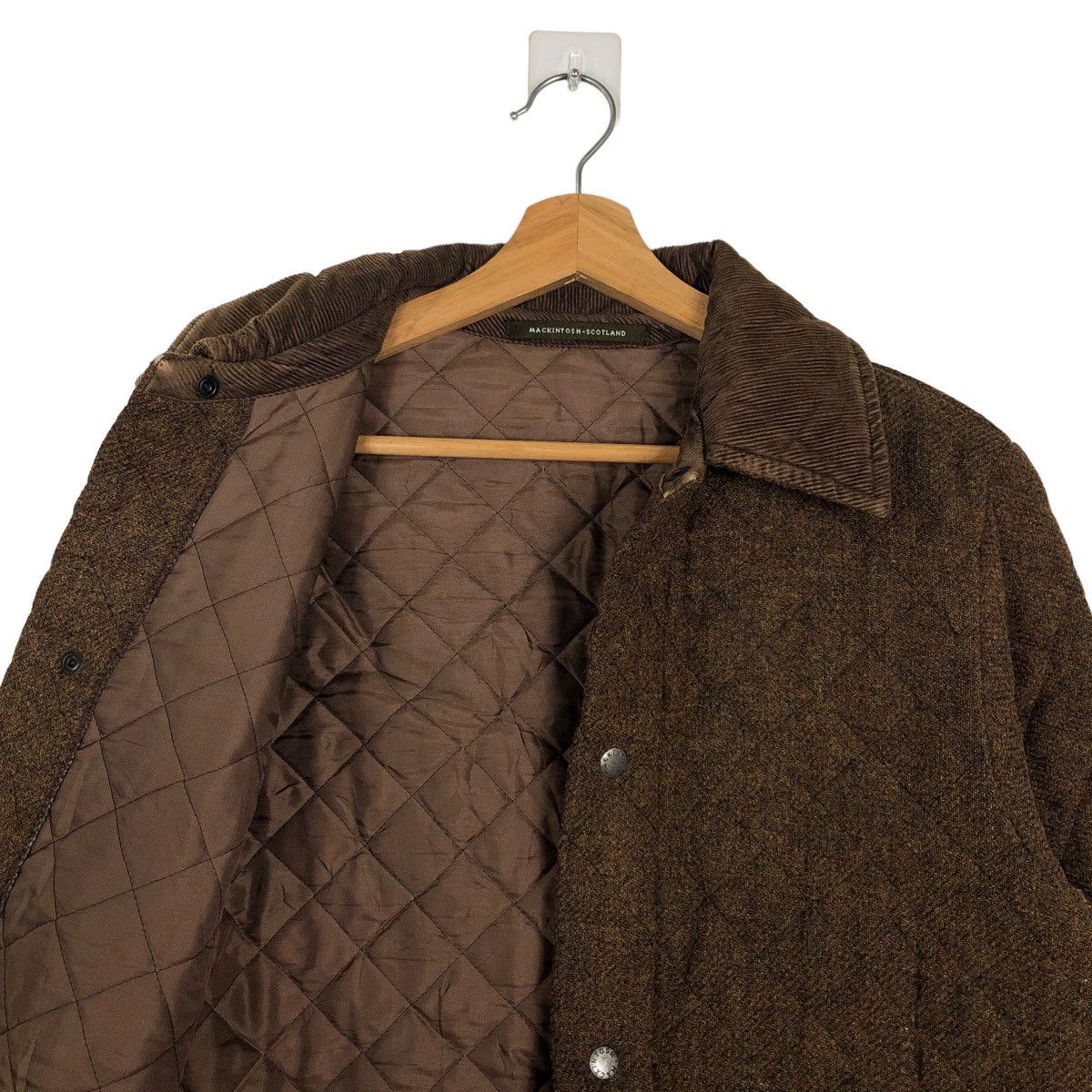 Japanese Brand 🔥Rare Quilted Jacket Mackintosh Scotland Size US XS / EU 42 / 0 - 10 Thumbnail