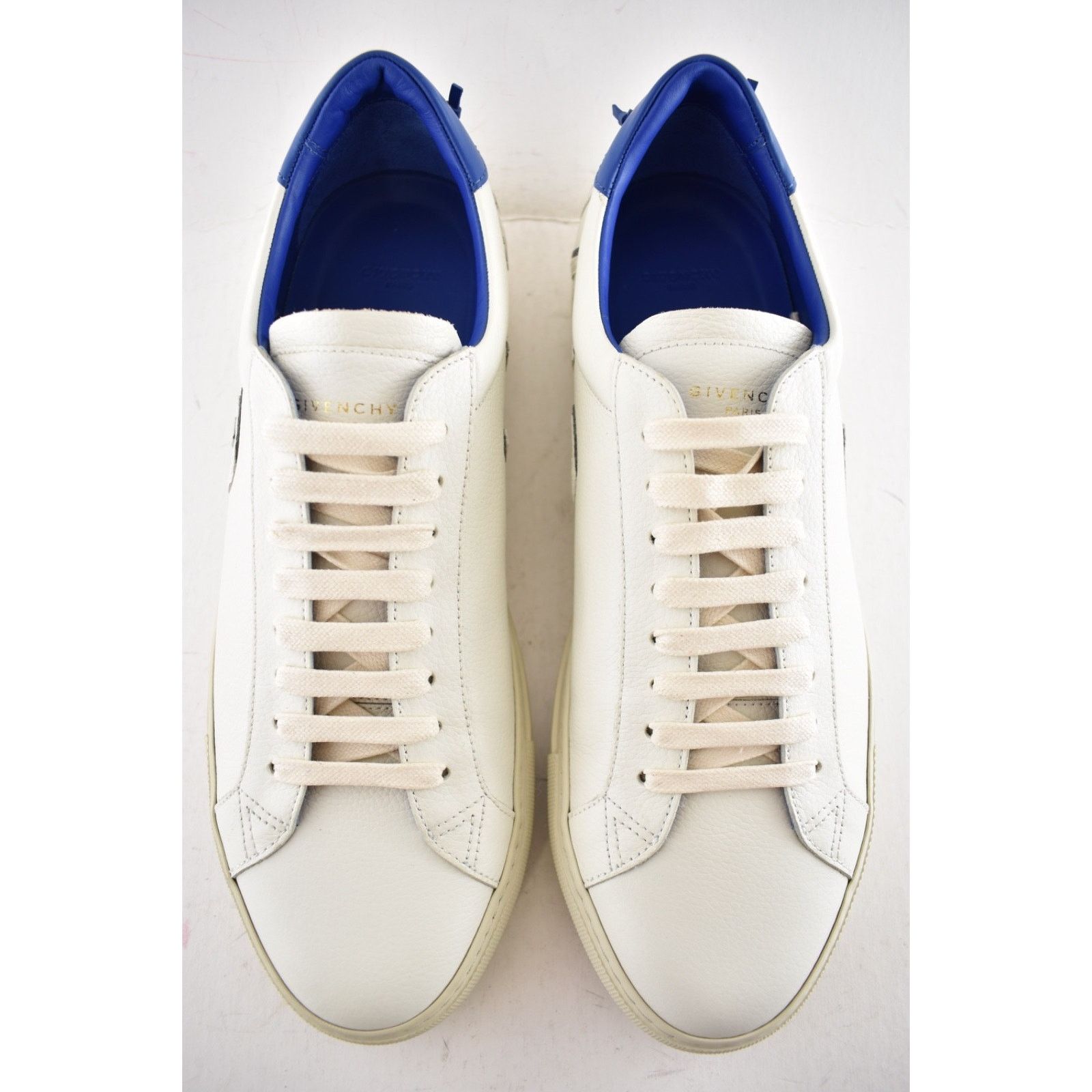 Givenchy Givenchy Urban Street White Blue Logo Sneaker 43.5 10.5 Size US 10.5 / EU 43-44 - 8 Thumbnail