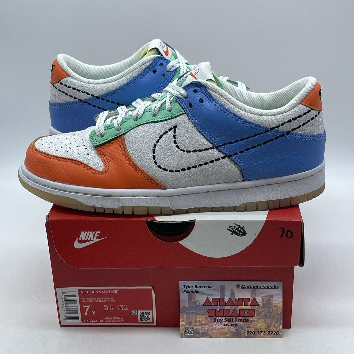 Nike Dunk low Nike 101 Size US 7 / EU 40 - 1 Thumbnail