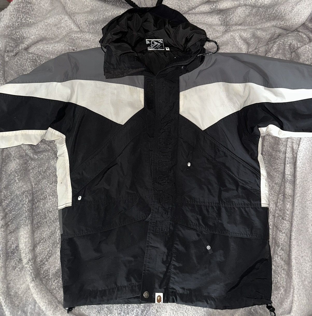 image of Bape 2020 Snowboard Jacket in Black, Men's (Size XL)