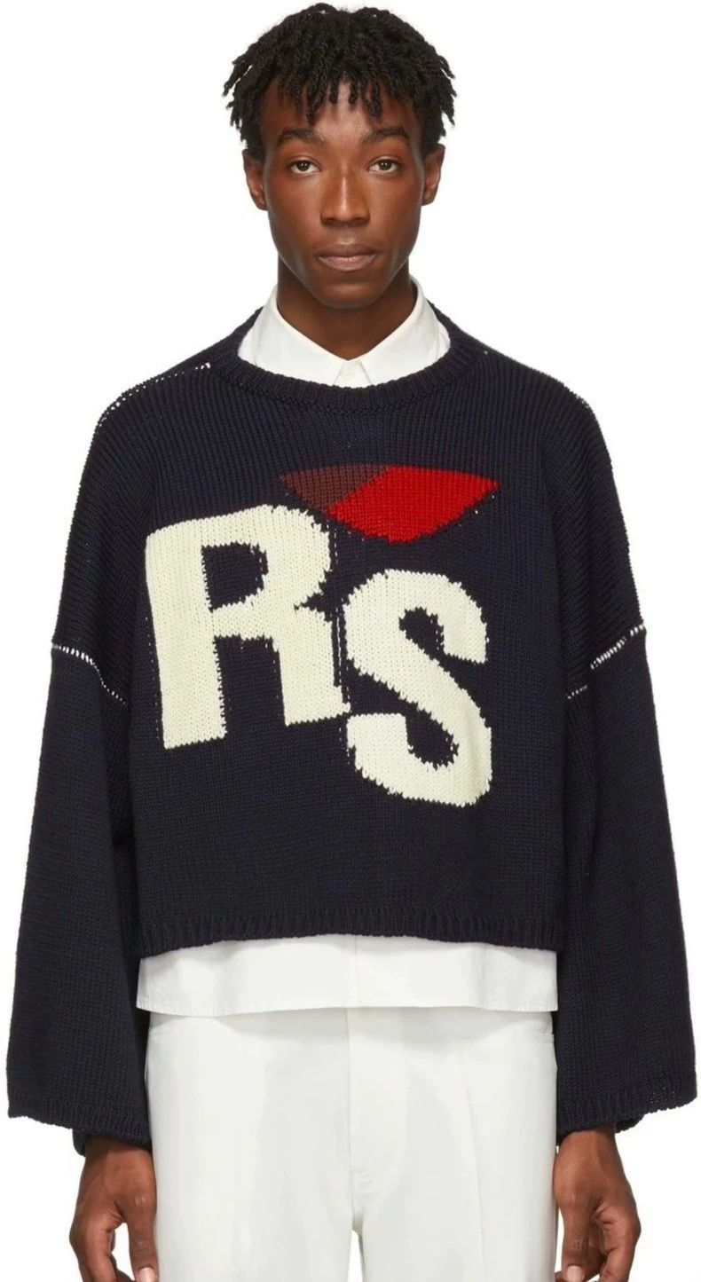 Raf Simons Raf simons 19fw silhouette short RS sweater Size US S / EU 44-46 / 1 - 5 Thumbnail