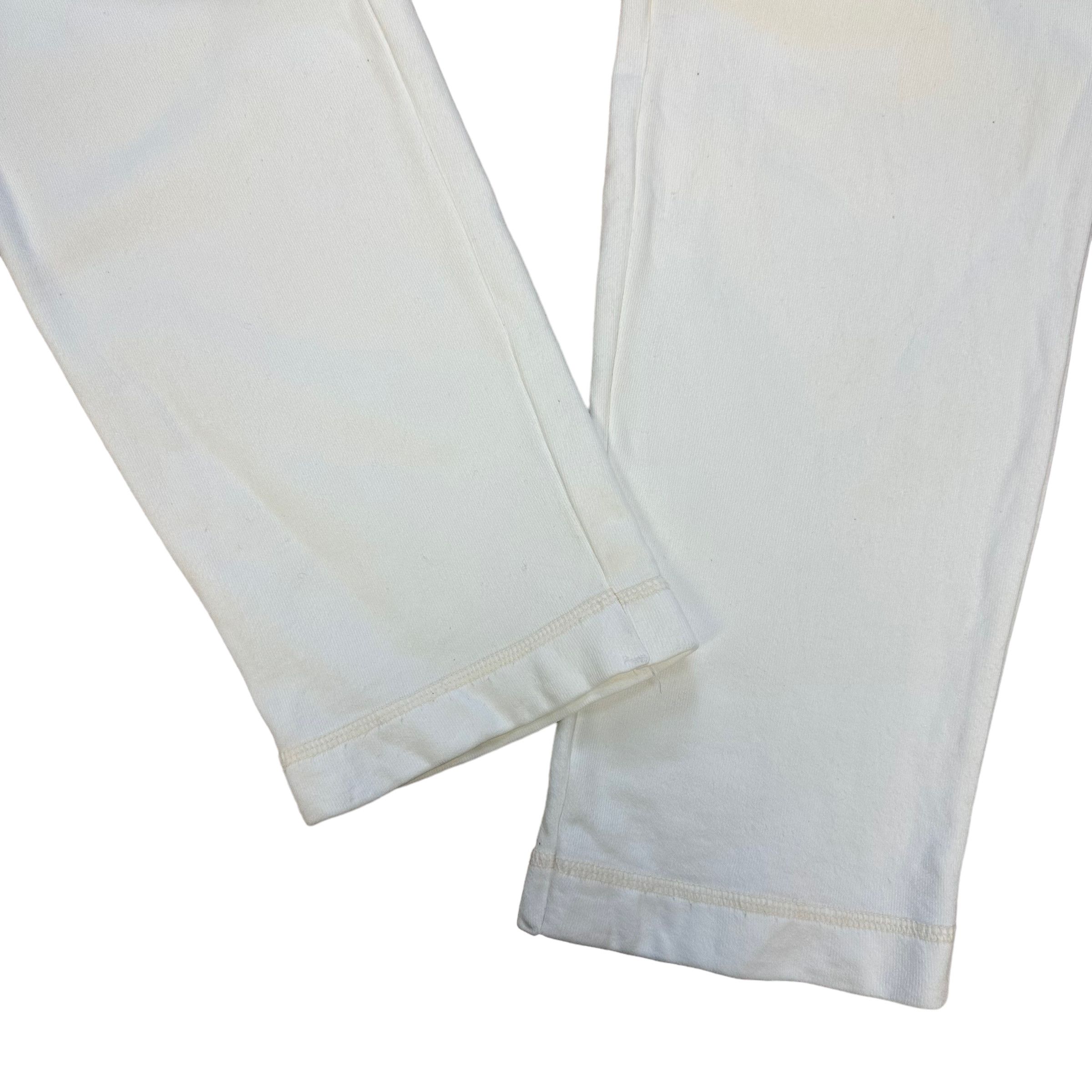 Y's Y's FOR LIVING WHITE SWEATPANT #8225-207 Size US 30 / EU 46 - 3 Thumbnail