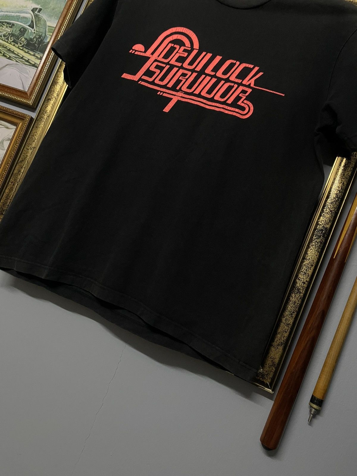 Designer × Japanese Brand × Vintage Vintage Japan Designer Devilock Survivor Sunfaded Tshirt Size US M / EU 48-50 / 2 - 4 Thumbnail
