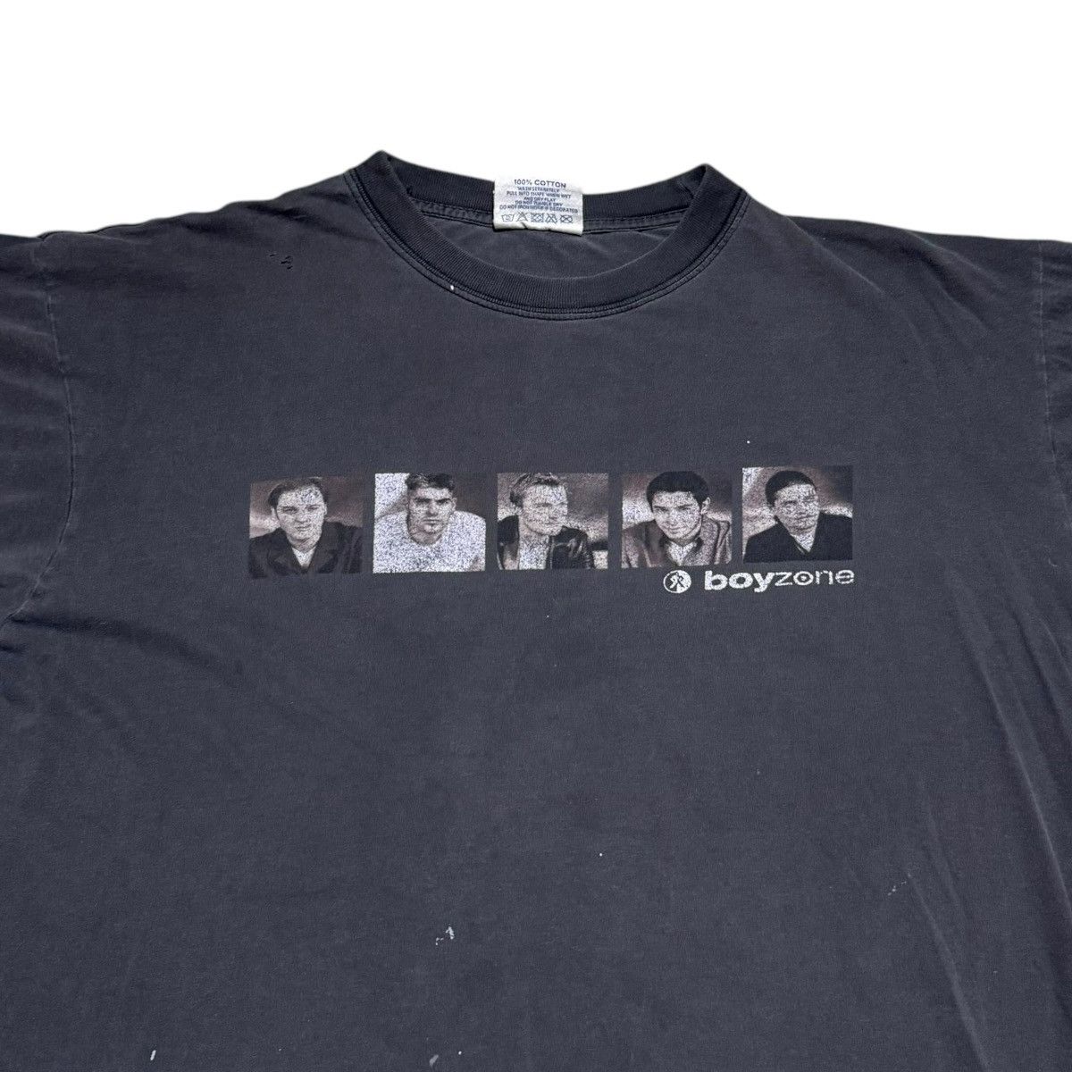 Band Tees × Vintage Vintage 1999 Boyzone Distressed Band Tour Shirt Adult Medium Size US M / EU 48-50 / 2 - 2 Thumbnail