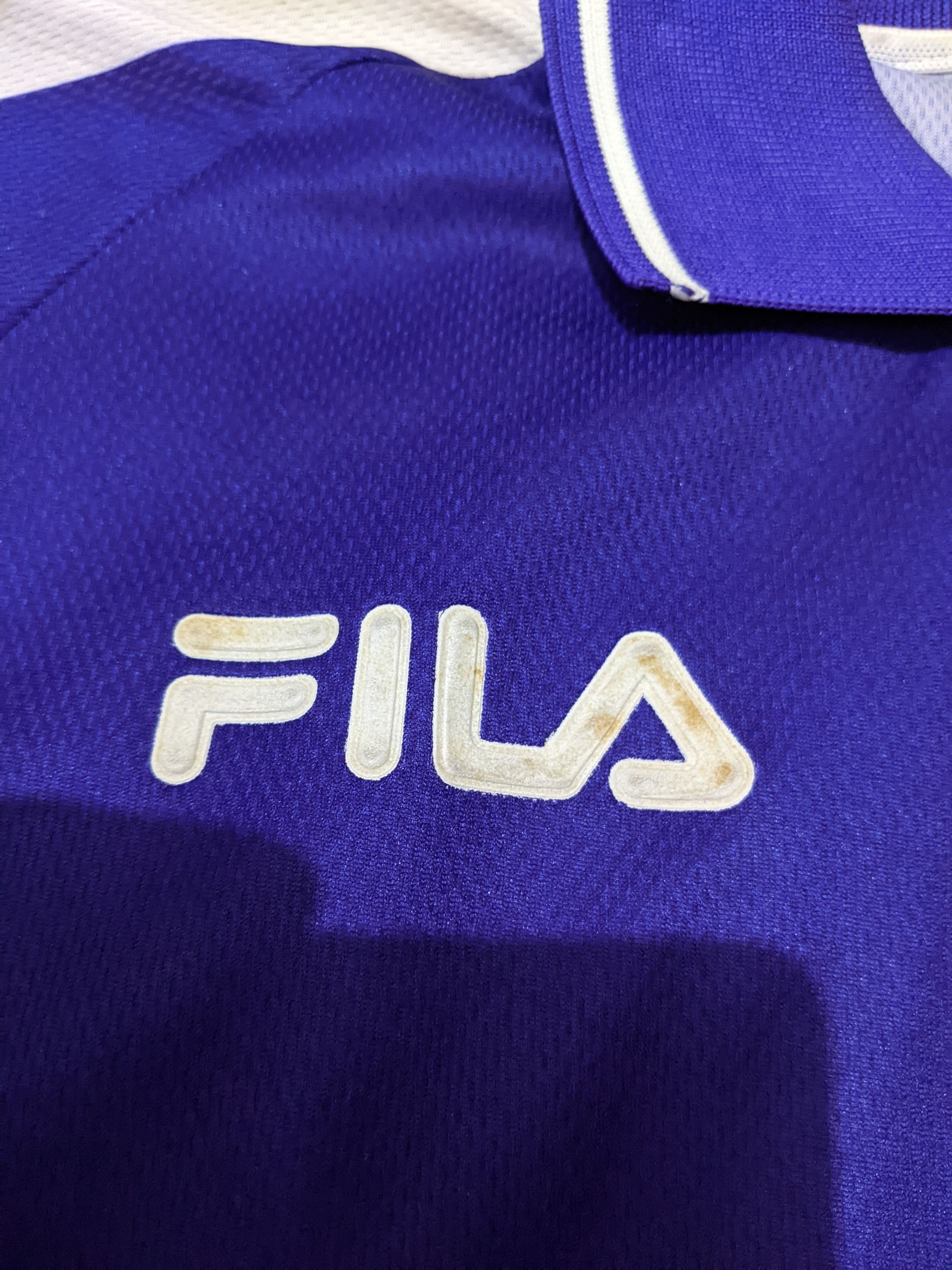 Fila Fiorentina home 1998 Batistuta Jersey football shirt Size US L / EU 52-54 / 3 - 8 Thumbnail