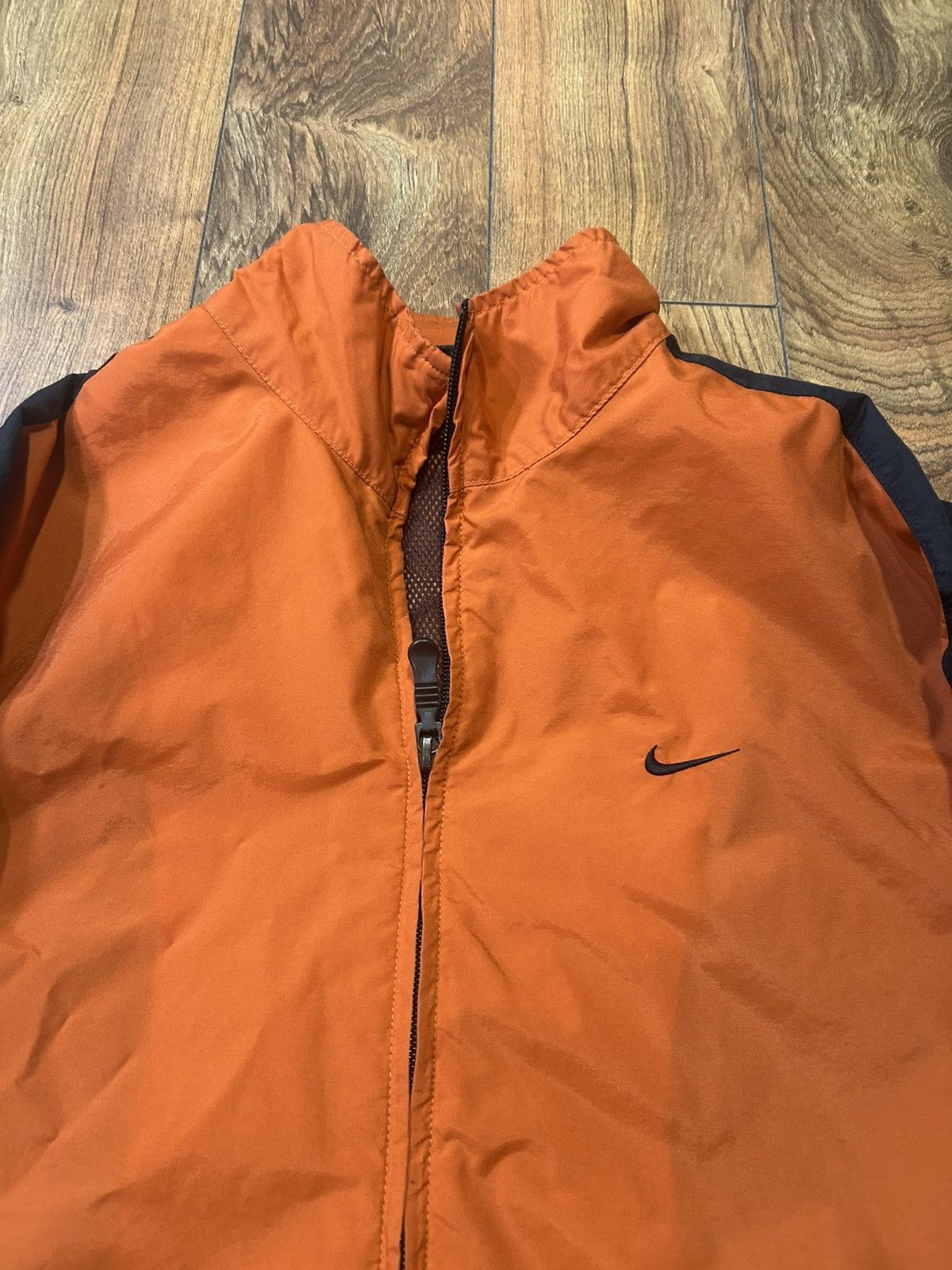 Nike Vintage Y2K Nike Windbreaker Jacket Orange Medium Size US M / EU 48-50 / 2 - 2 Thumbnail