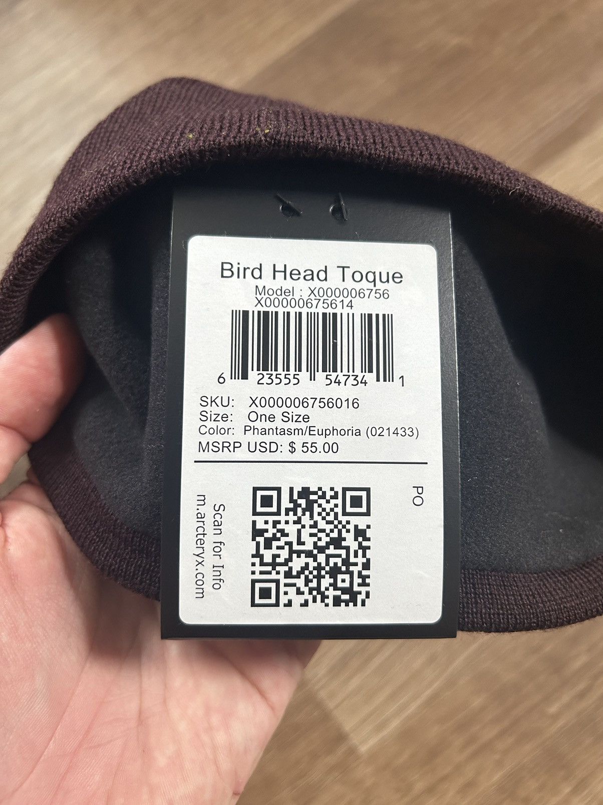 Arc'teryx Arc’teryx Bird Head Toque Beanie Euphoria/Phantasm Size ONE SIZE - 5 Thumbnail