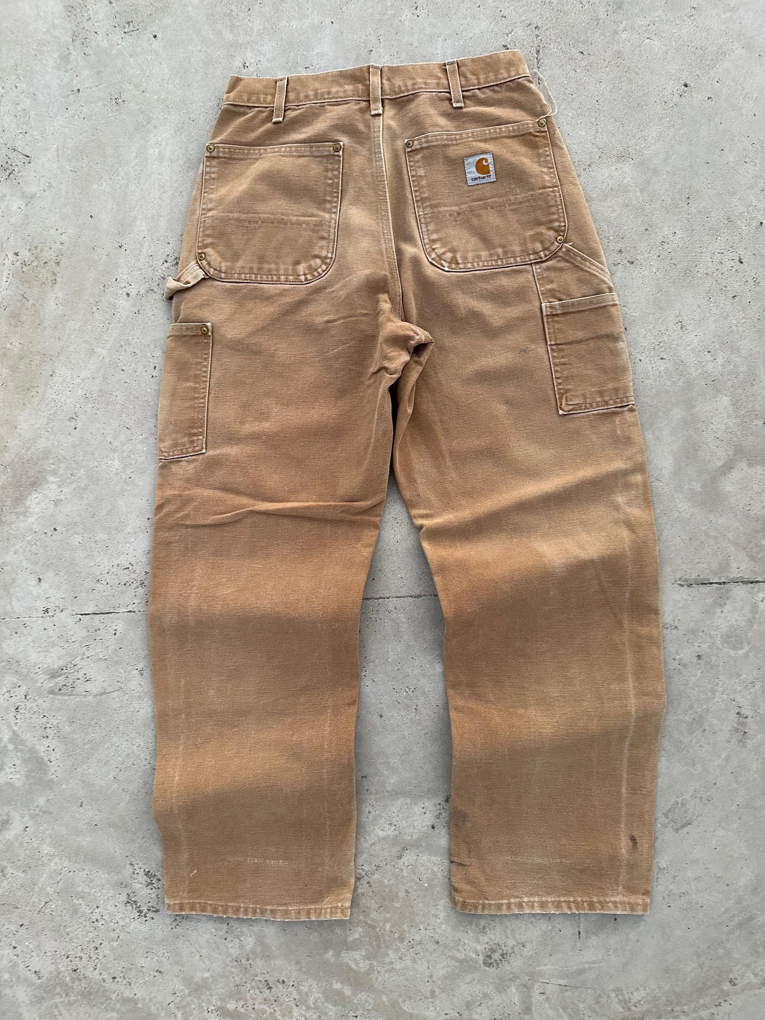 Carhartt × Vintage Vintage Carhartt double knee loose OG fit B01 BRN 32×30 Size US 32 / EU 48 - 7 Thumbnail