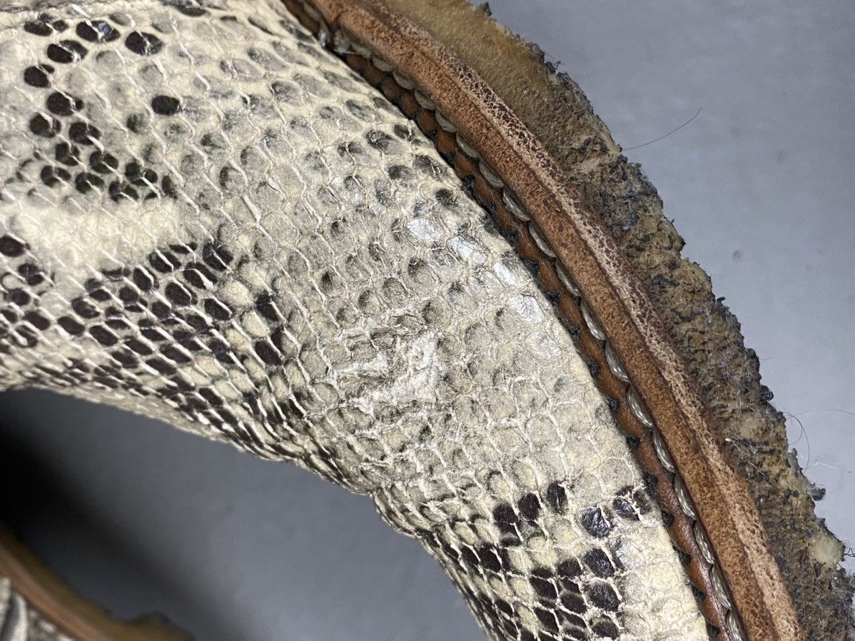 Maison Margiela Margiels snake skin leather boots Size US 7 / IT 37 - 10 Thumbnail
