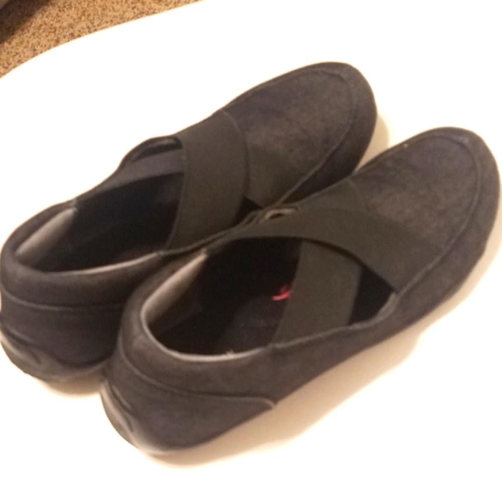 Designer Ros Hommersob Black Slip-On Shoes 7.5S Size US 7.5 / IT 37.5 - 1 Thumbnail