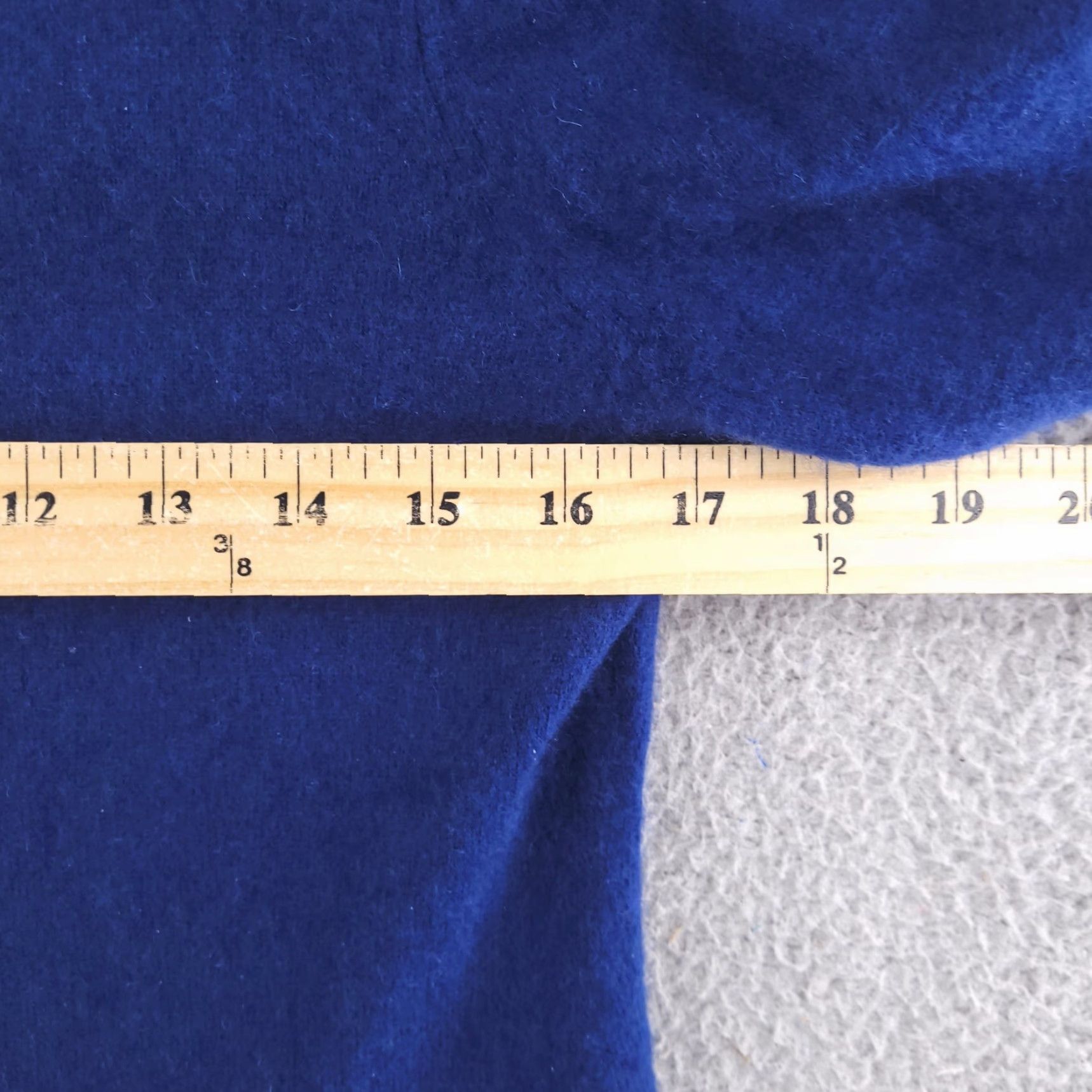 Vintage Sail to Sable Sweater Womens XS Blue 100% Cashmere Pullover Knit Shirt? Size XS / US 0-2 / IT 36-38 - 4 Thumbnail