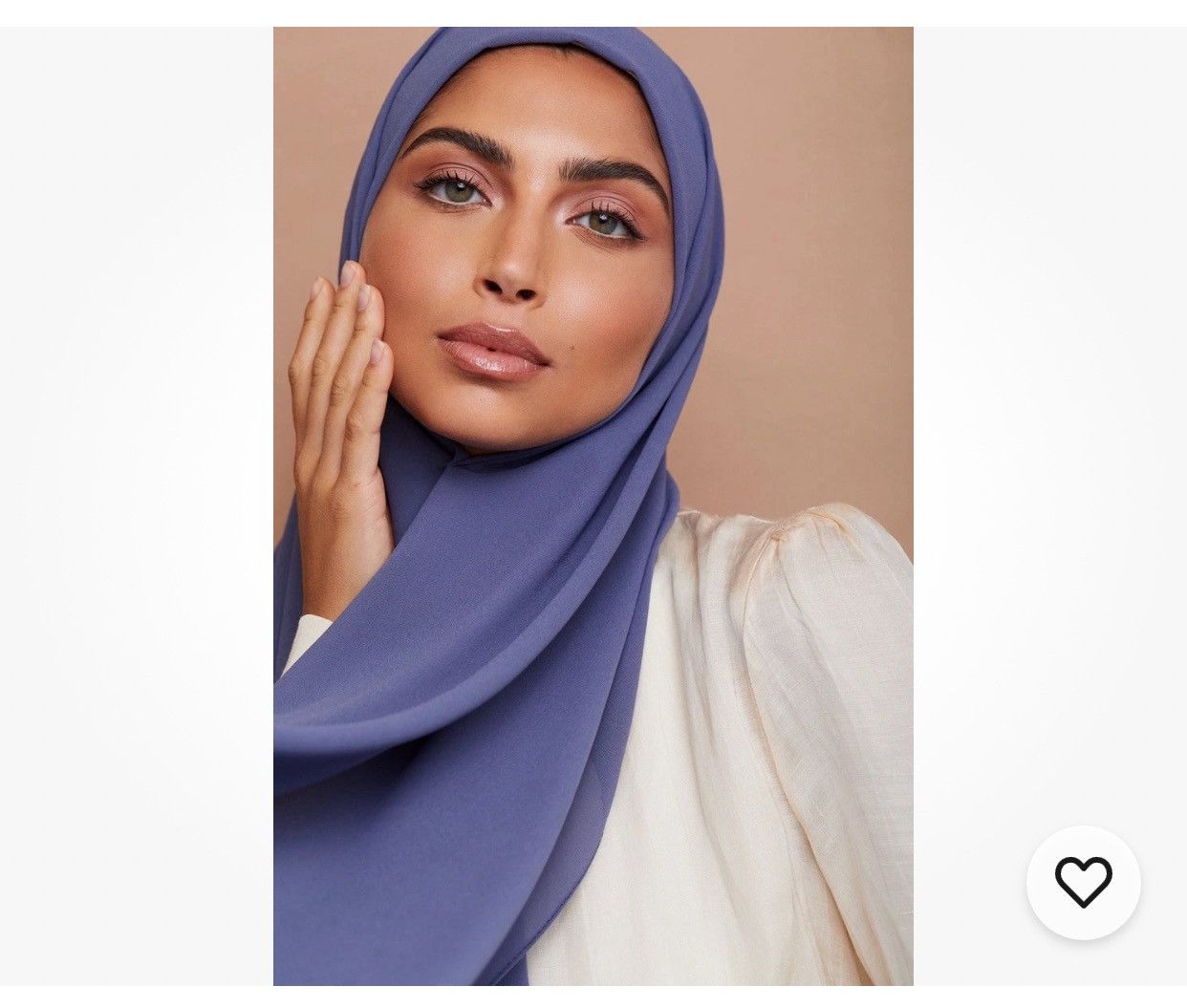 Other VOILE CHIC Chiffon Light Denim Hijab Scarf For Women Size ONE SIZE - 1 Thumbnail