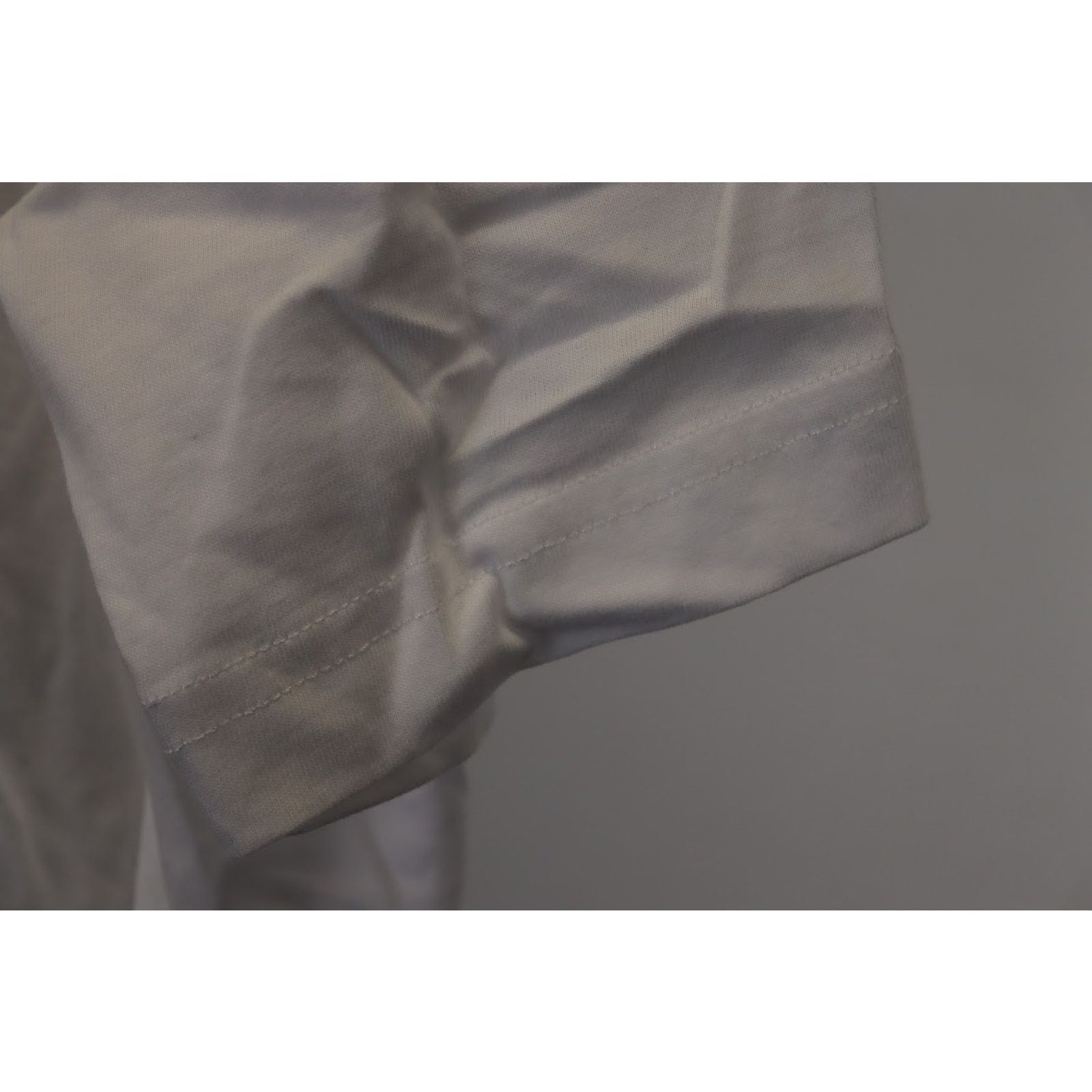 Lanvin o1rshd1 Embroidered Oversize T-Shirt in Optic White Size US M / EU 48-50 / 2 - 6 Thumbnail