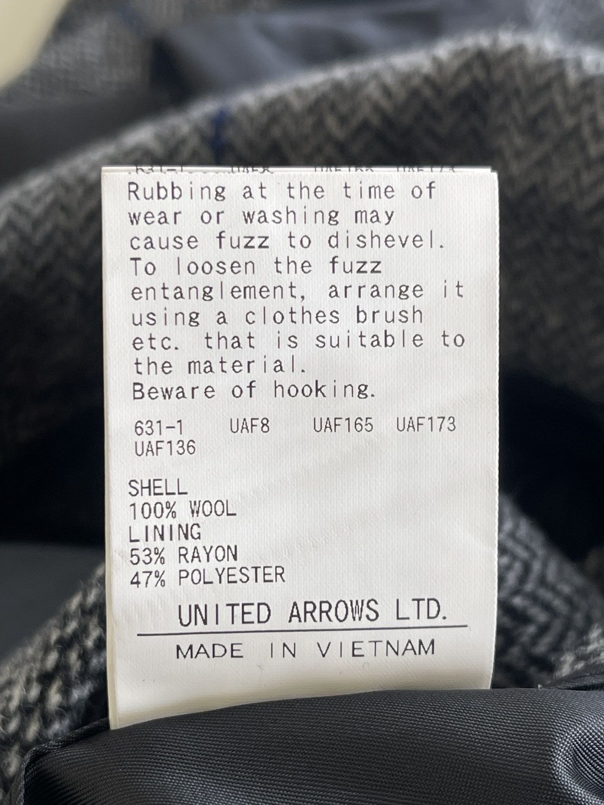 monkey time Sten Collar Bal Tweed Coat Size US M / EU 48-50 / 2 - 8 Thumbnail