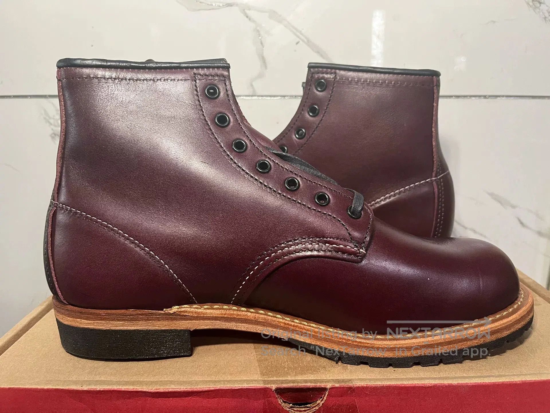 Red Wing Redwing Beckman Work Boots. Size US 7 / EU 40 - 4 Thumbnail