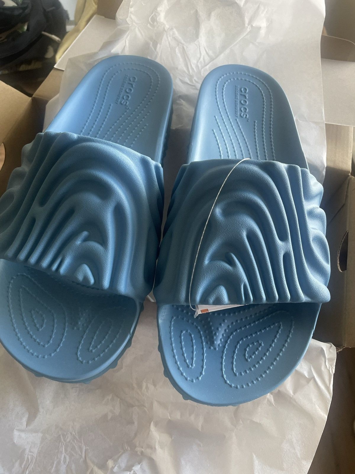 Crocs × Salehe Bembury SALEHE BEMBURY X CROCS THE POLLEX SLIDE M10/W12 'TASHMOO' Size US 10 / EU 43 - 1 Thumbnail