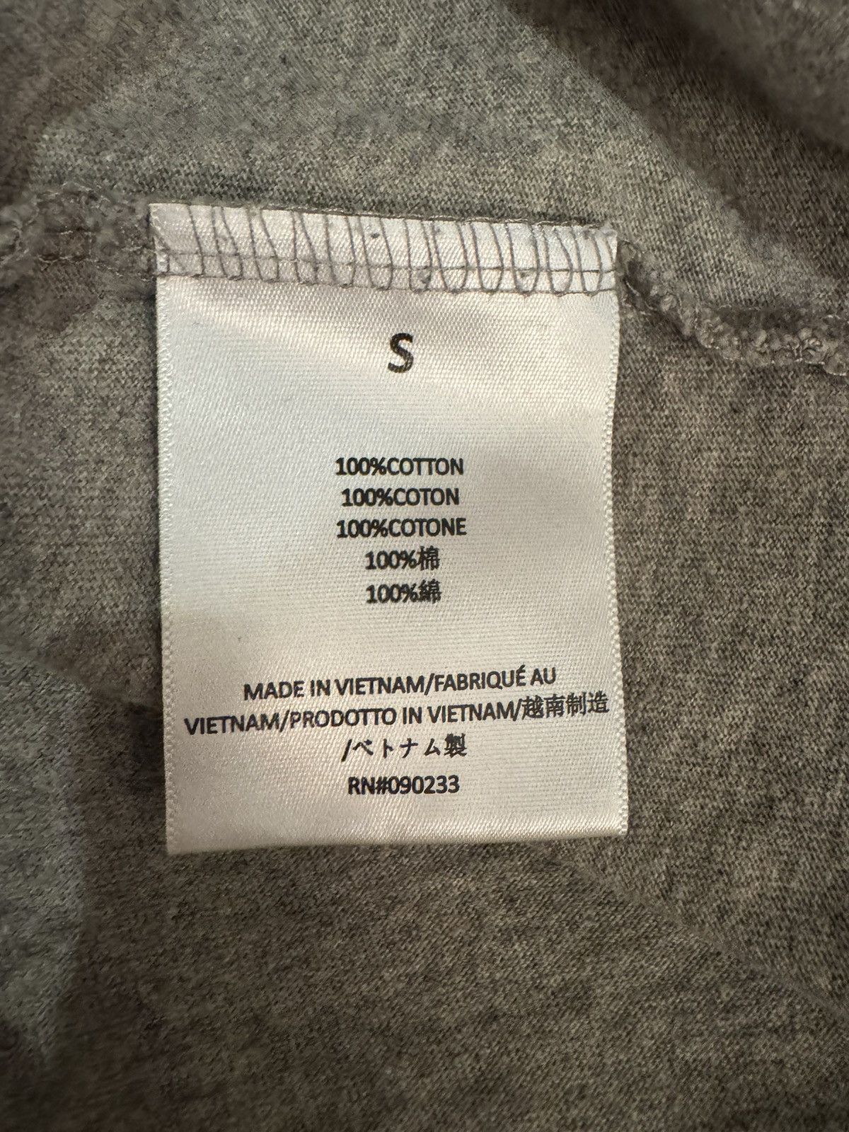 Essentials × Fear of God Essentials *FearofGod* Grey T shirt Size US S / EU 44-46 / 1 - 7 Thumbnail