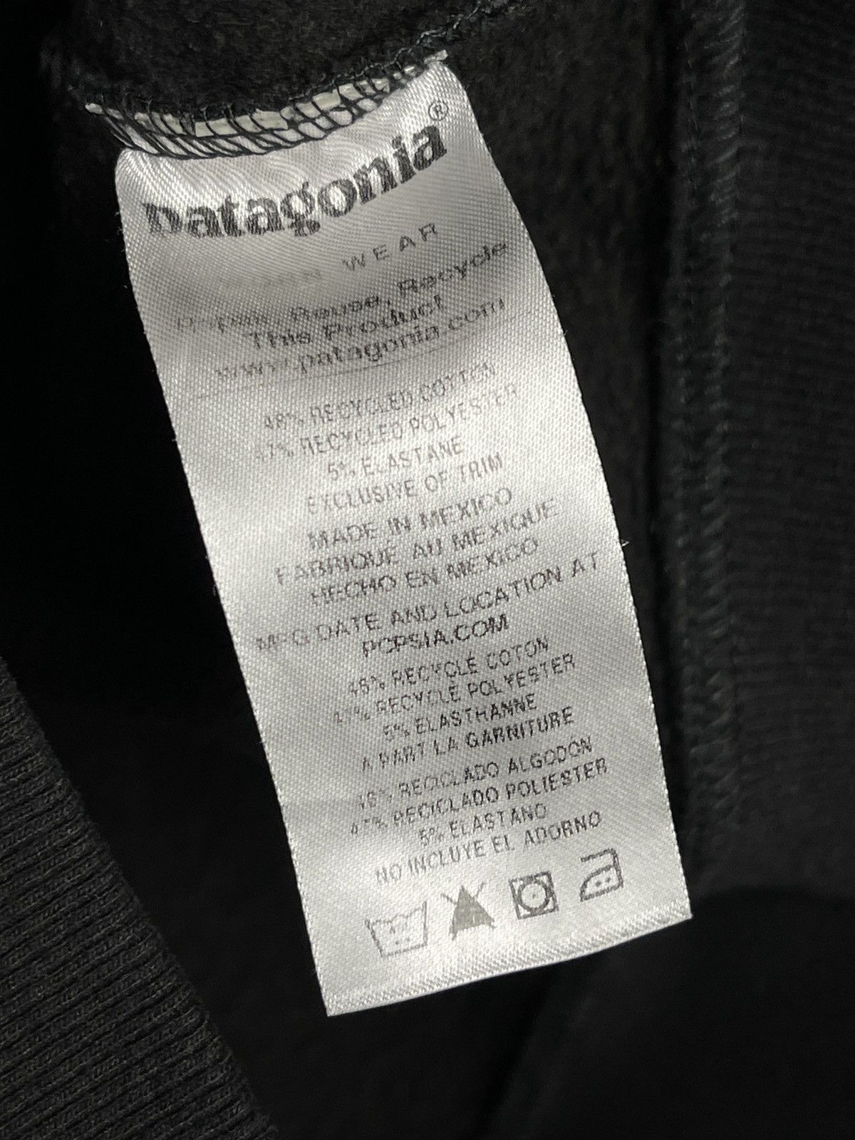 Patagonia Patagonia Black Organic Cotton Hoodie Men’s Size Small Size US S / EU 44-46 / 1 - 9 Thumbnail