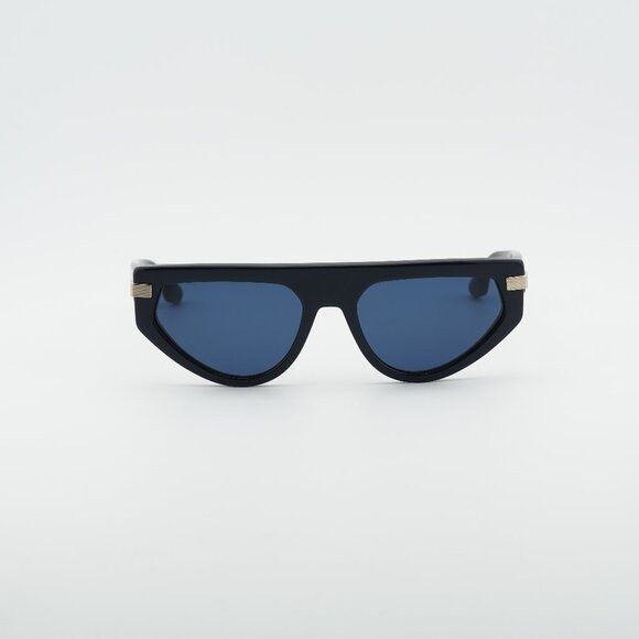 Victoria Beckham Victoria Beckham VB685S 415 Sunglasses Blue Cat Eye Frame Size ONE SIZE - 6 Thumbnail