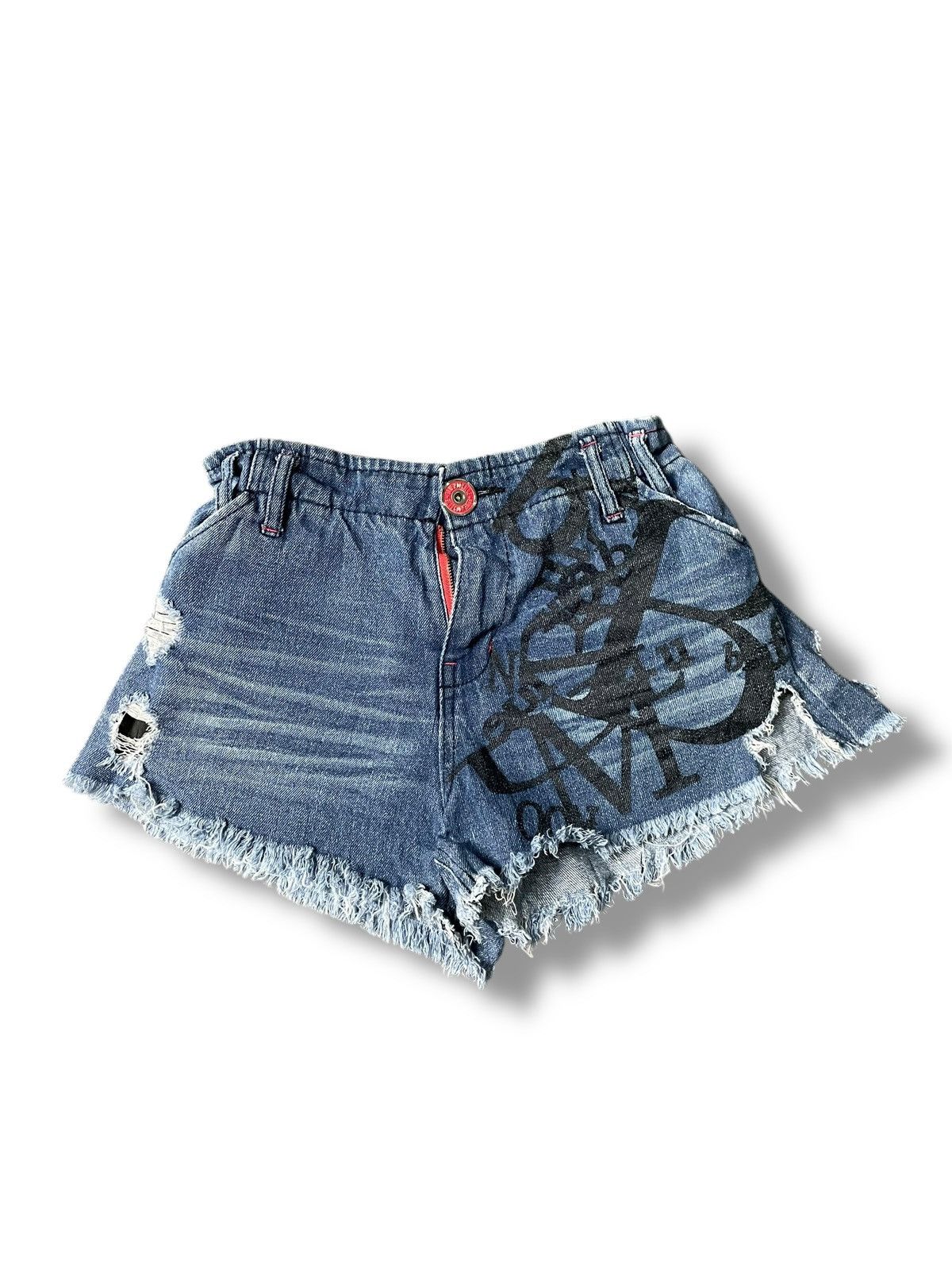 Beauty Beast BlueMoonBlue Brand Denim Shorts (66) Size 24" / US 00 / IT 34 - 1 Thumbnail