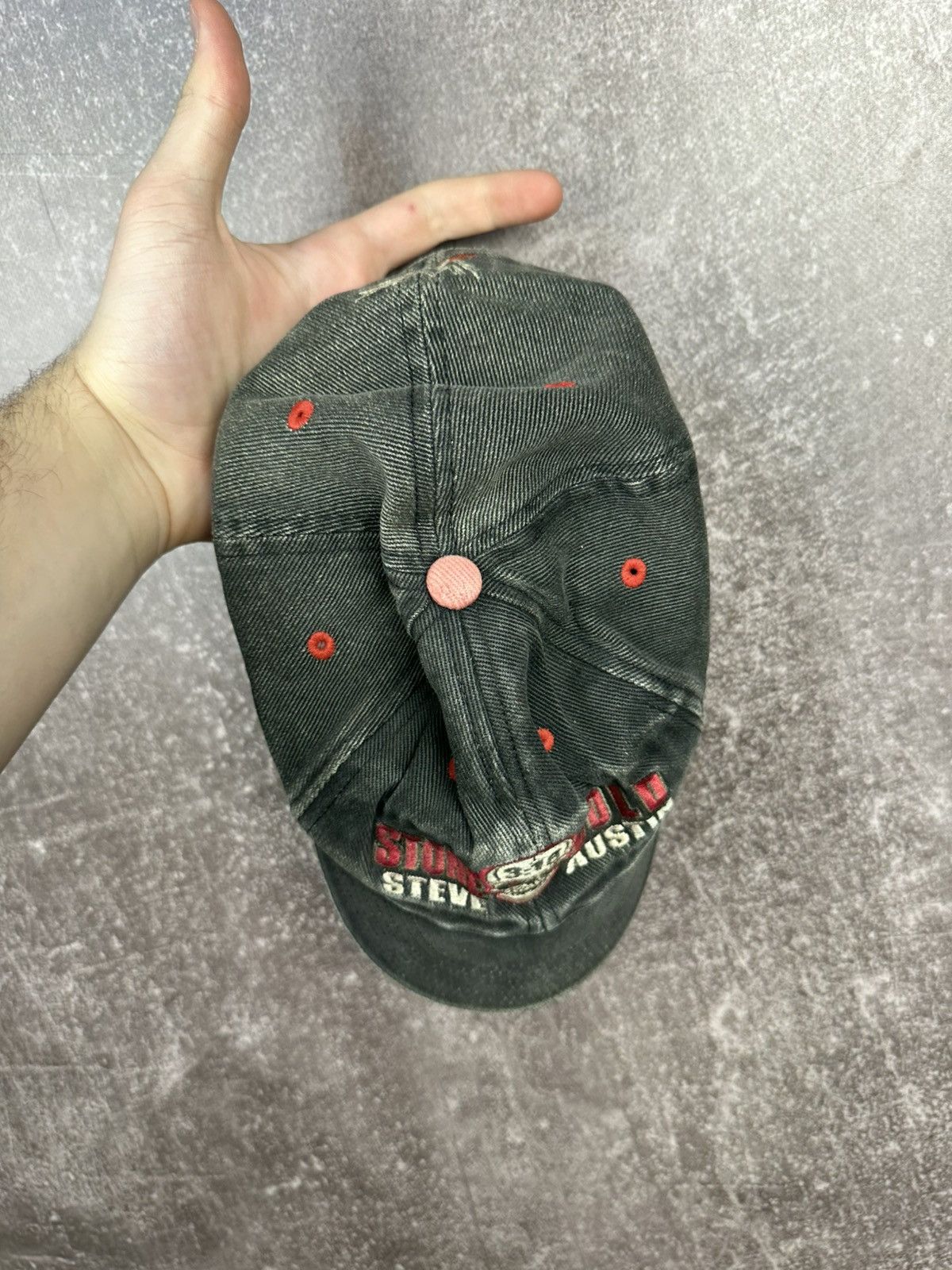 Vintage VINTAGE STONE COLD WWF CAP Size ONE SIZE - 3 Thumbnail