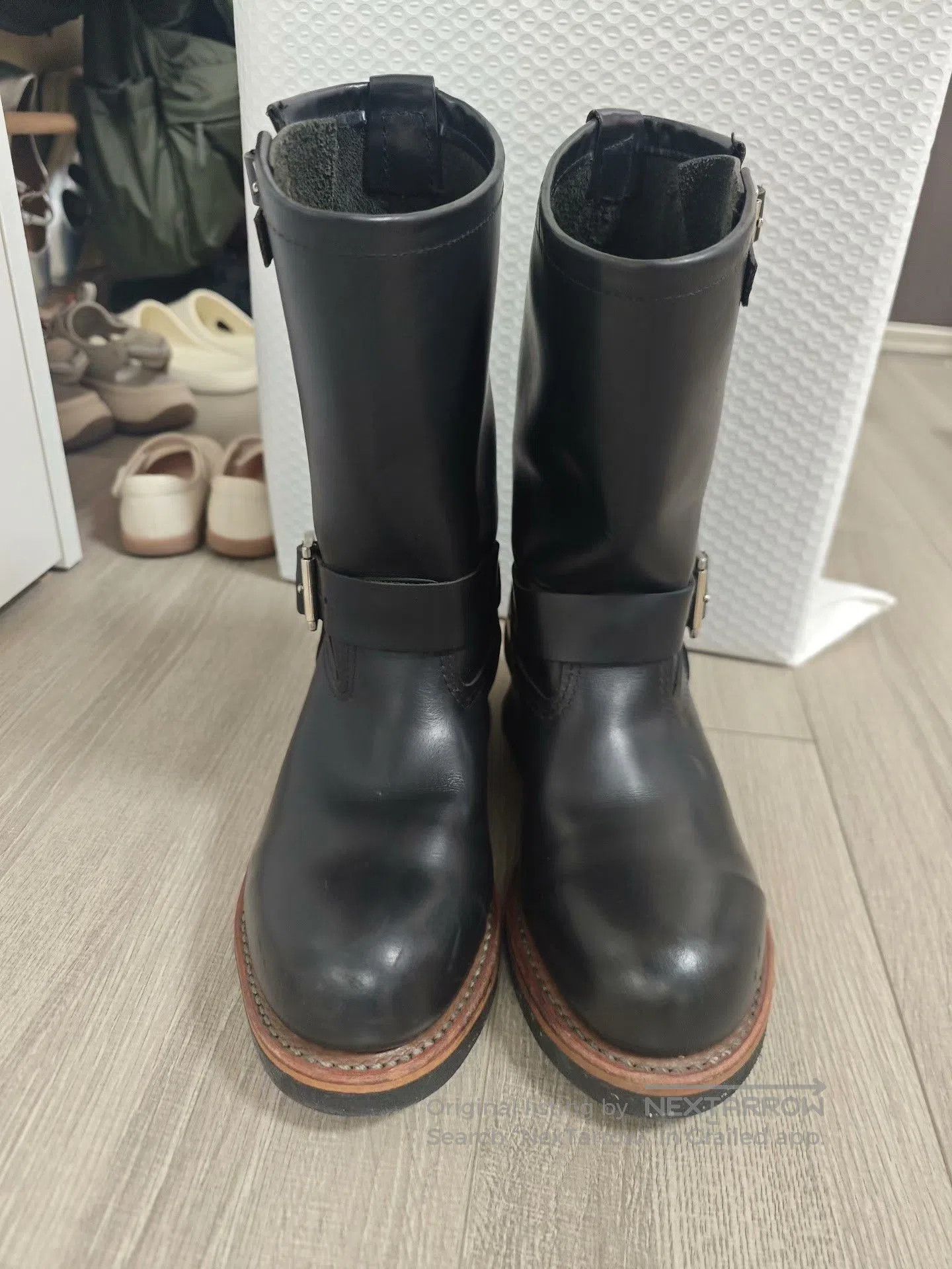 Red Wing Red Wing Vintage 2268 Engineer Boots. Size US 6 / IT 36 - 3 Thumbnail