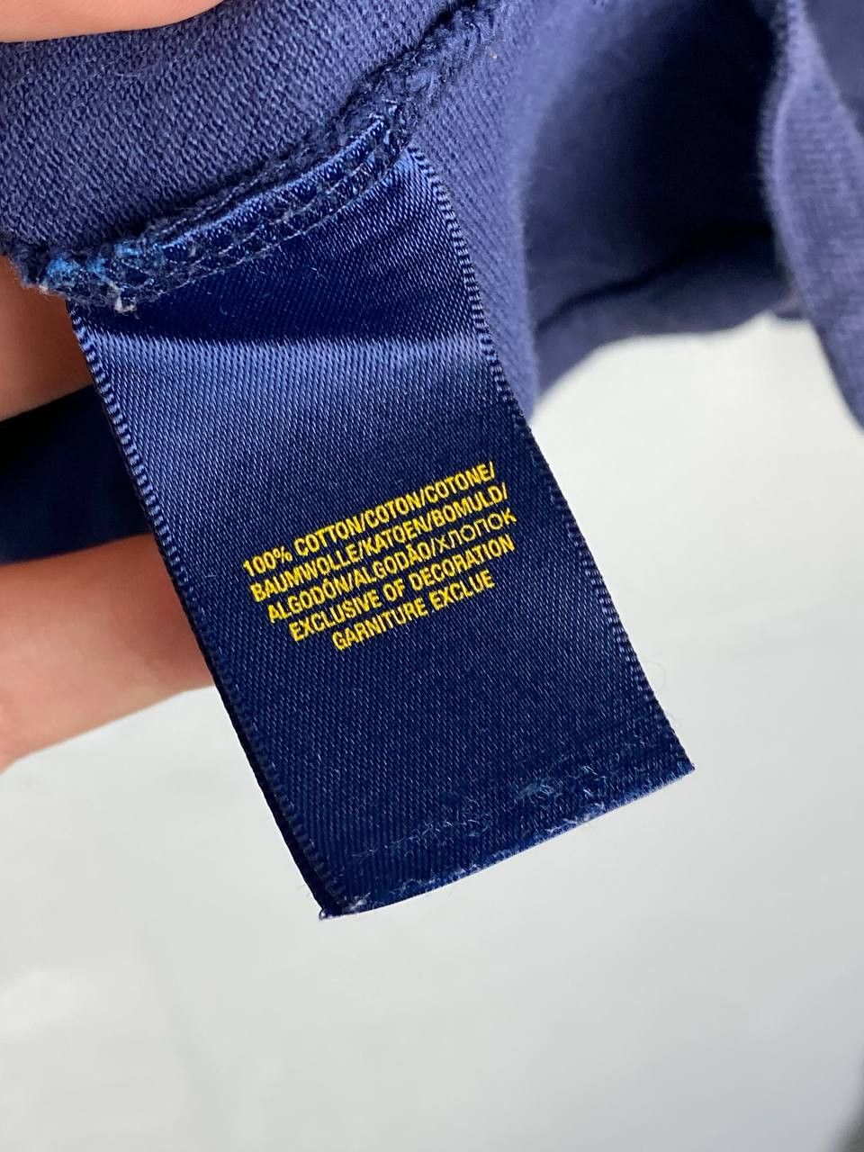 Polo Ralph Lauren × Rugby Ralph Lauren Vintage 90s Polo Ralph Lauren big pony long sleeve polo Size US S / EU 44-46 / 1 - 7 Thumbnail