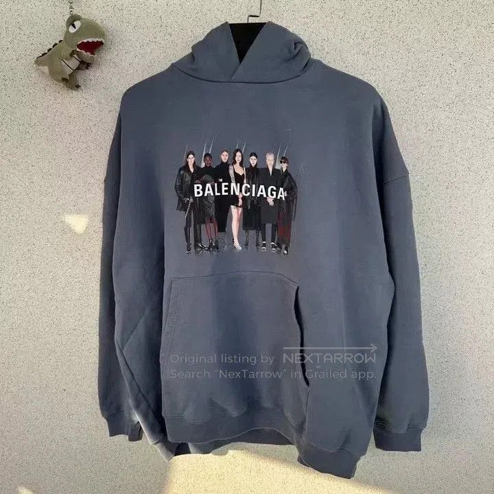 Balenciaga Balenciaga Portrait Hoodie OS S. Size US S / EU 44-46 / 1 - 1 Thumbnail