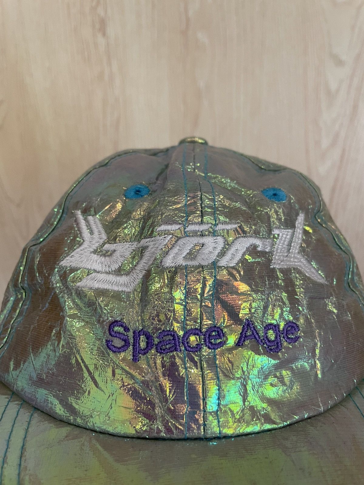 Hook-Ups VERY RARE Bjork Space Age Chameleon vintage cap hat Size ONE SIZE - 2 Thumbnail