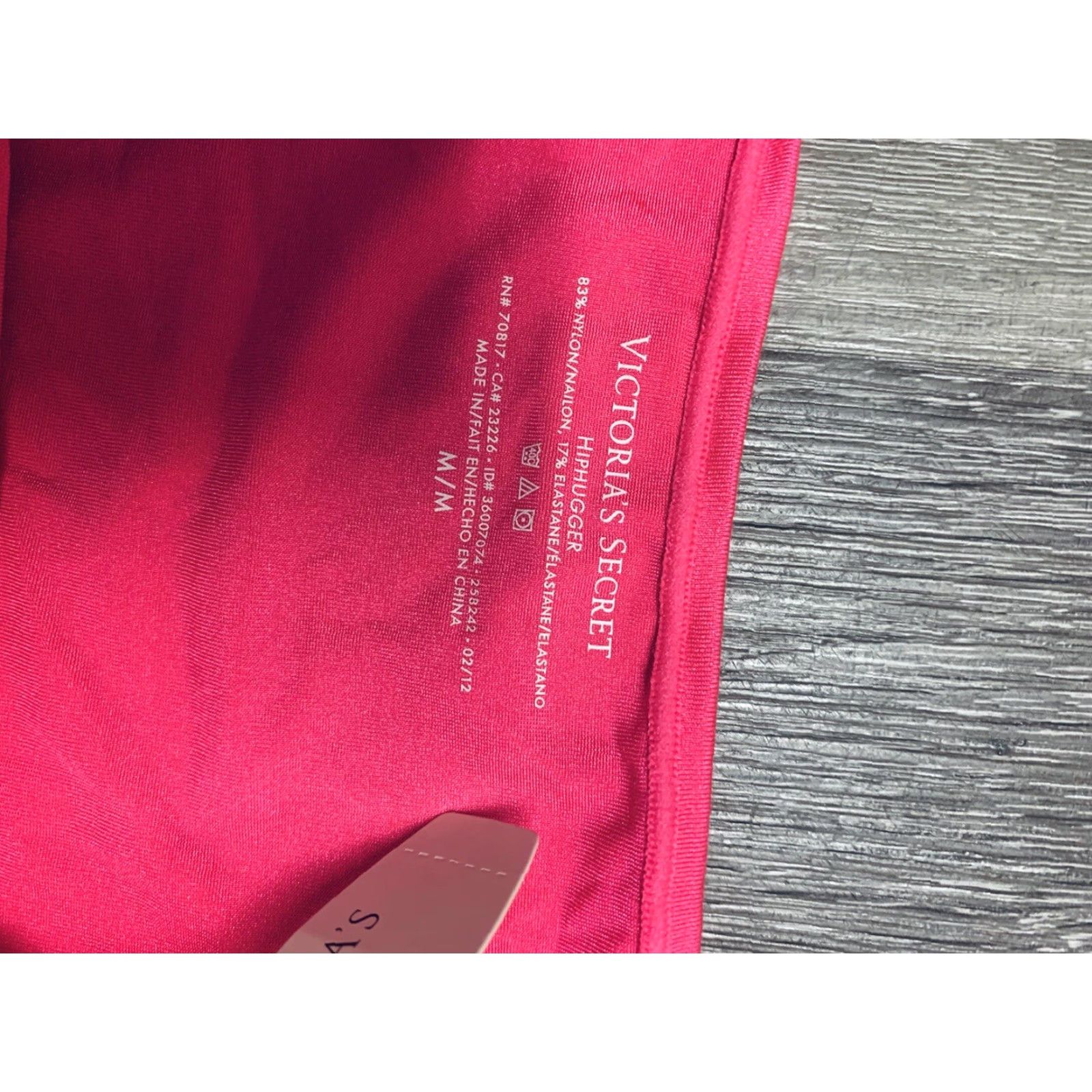 Victoria's Secret Victoria's Secret PINK Panties Hiphugger Medium Pink Cotton Logo Women Hipster M Size 32" / US 10 / IT 46 - 3 Thumbnail