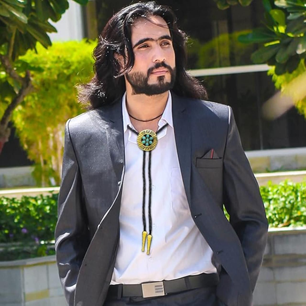 Other Indian Turquoise Bolo Tie Size ONE SIZE - 4 Thumbnail