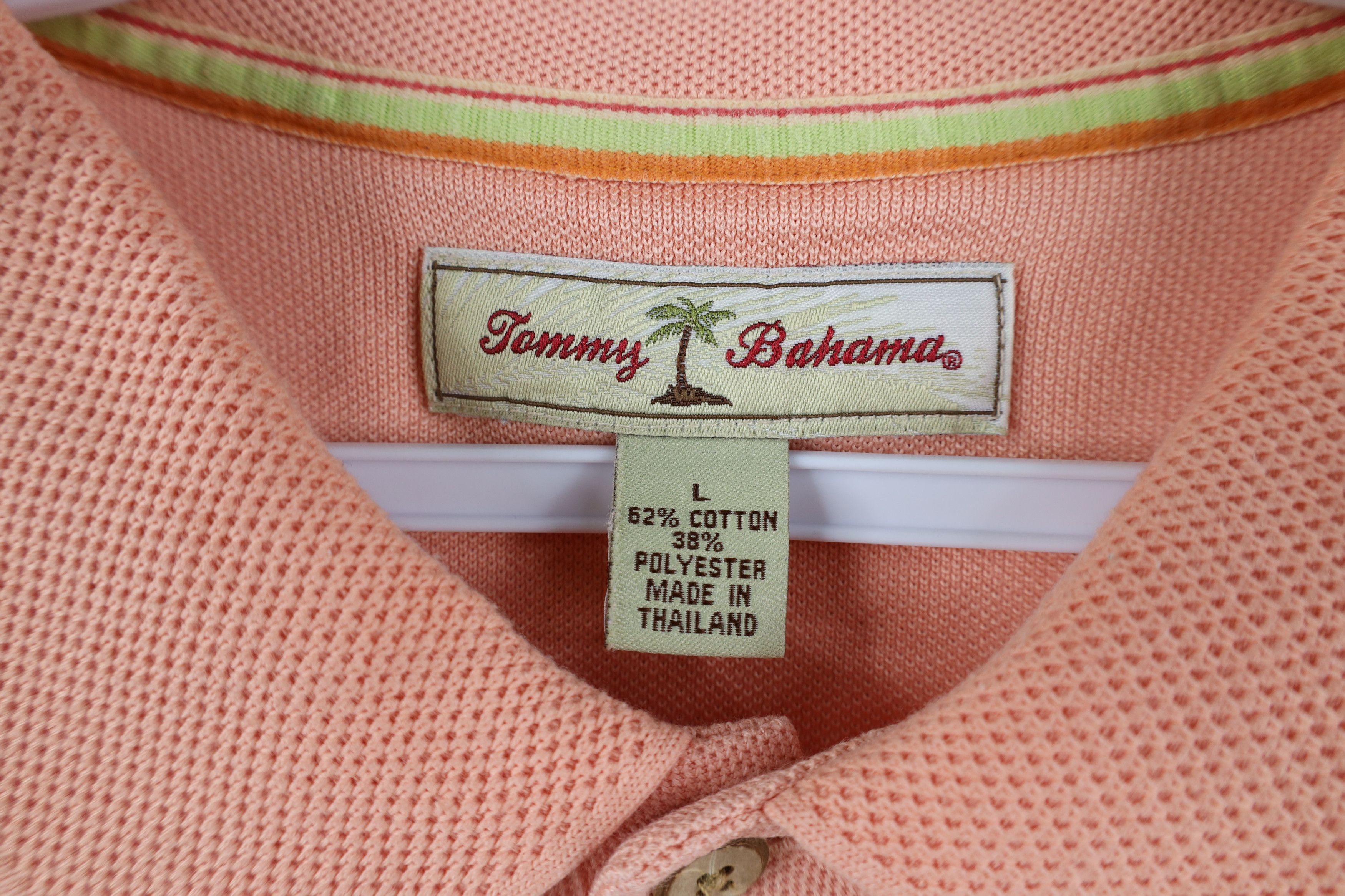 Tommy Bahama Vintage Tommy Bahama Short Sleeve Collared Polo Shirt Size US L / EU 52-54 / 3 - 6 Thumbnail