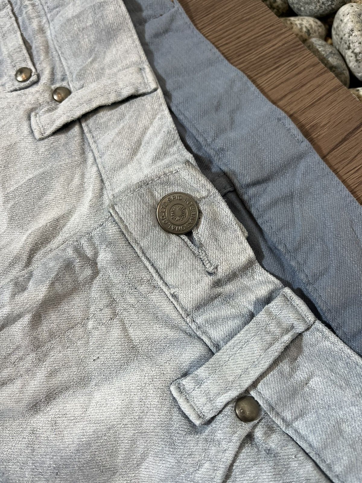 Tornado Mart Zero by Tornado Mart Snowflake Waxed Pants Size US 32 / EU 48 - 9 Thumbnail