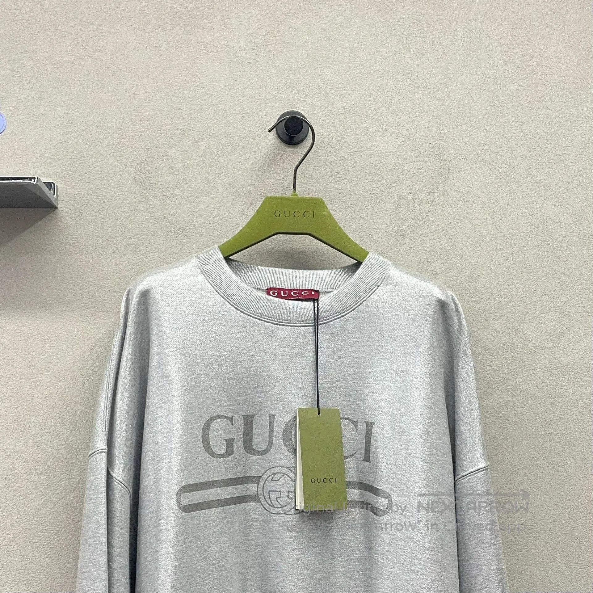 Gucci gucci silver logo sweatshirt size m. Size US M / EU 48-50 / 2 - 4 Thumbnail