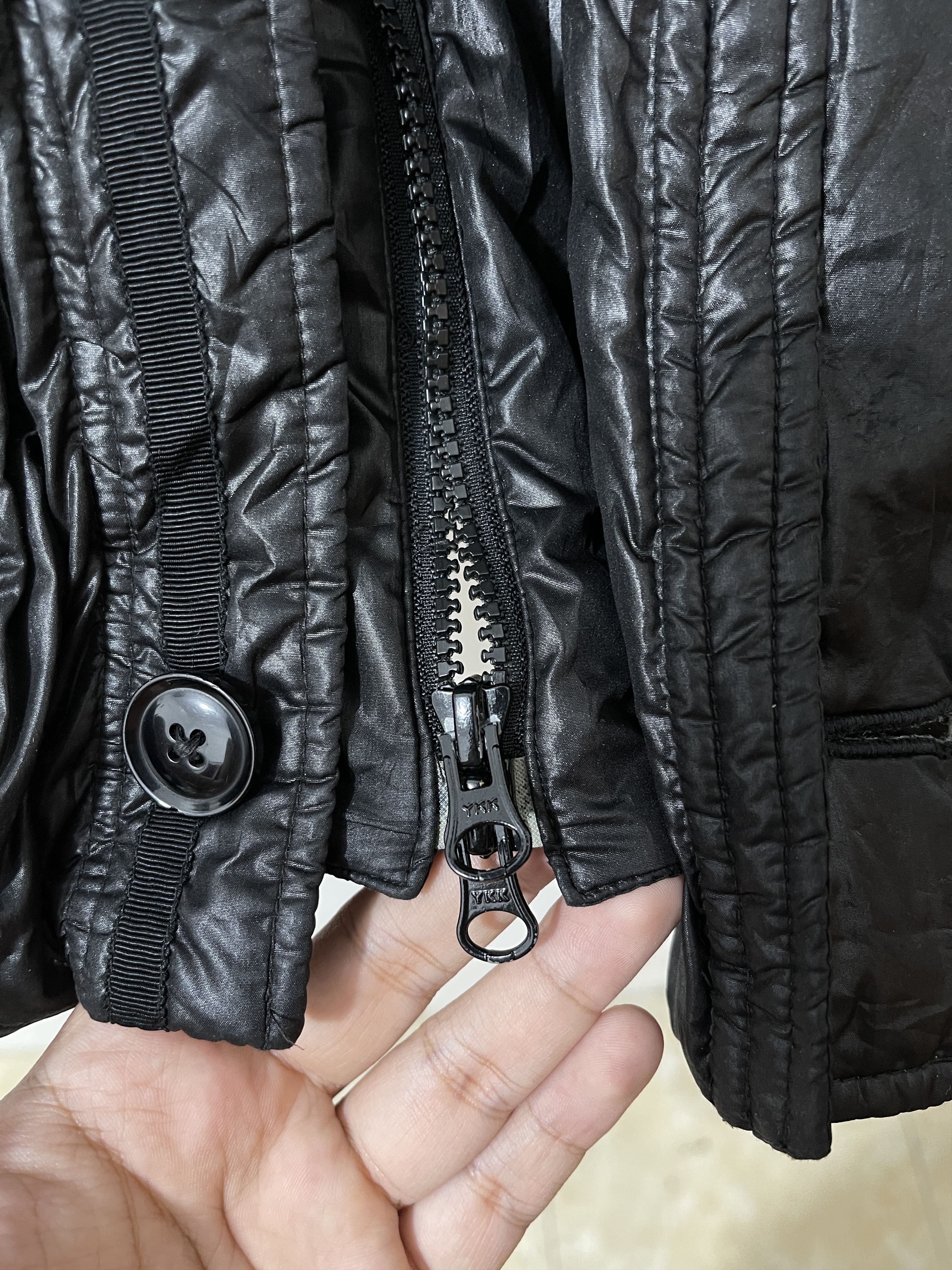 Japanese Brand Unknwn Crazy Fur Puffer Japan Vkei Style Jacket Size US L / EU 52-54 / 3 - 5 Thumbnail