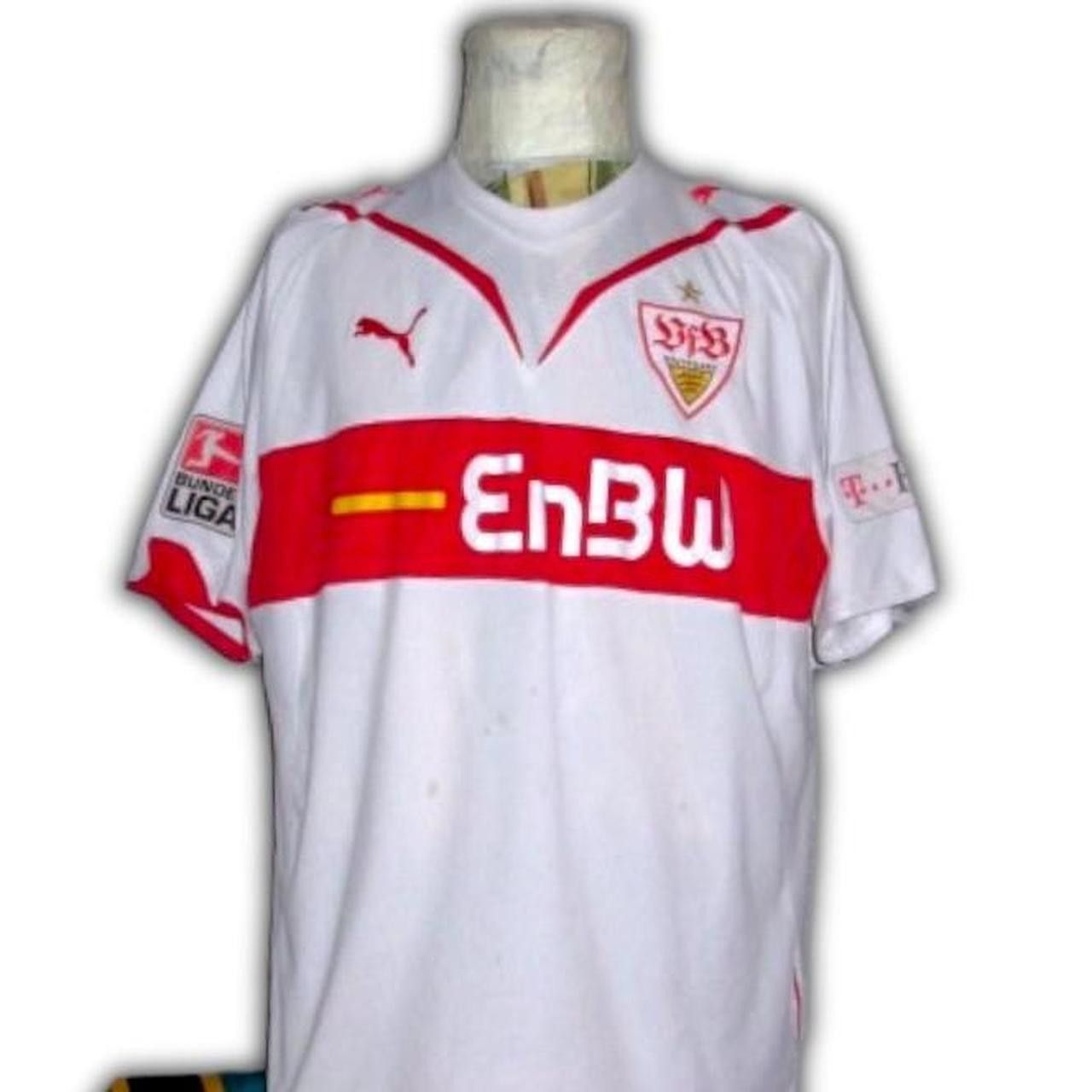 Puma Issued VfB Stuttgart 2009 2010 Maglia maillot Camiseta Size US L / EU 52-54 / 3 - 2 Thumbnail