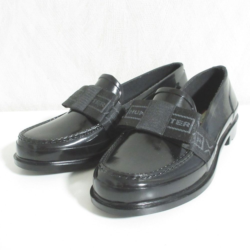 Other Other Hunter Refined Bow Gloss Penny Leather Loafers Plastic / Synthetic Shoes WFF1096RGL DUTY FREE for USA Size ONE SIZE - 1 Thumbnail