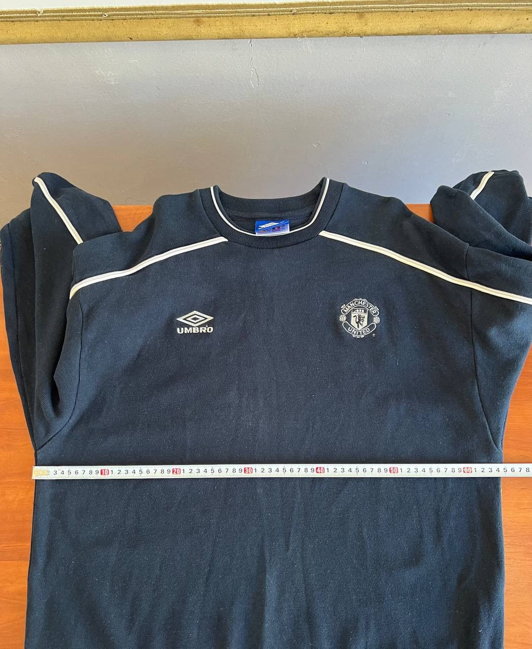 Vintage 1998/99 MANCHESTER UNITED TRAINING UMBRO SOCCER SWEATSHIRT Size US XXL / EU 58 / 5 - 12 Thumbnail