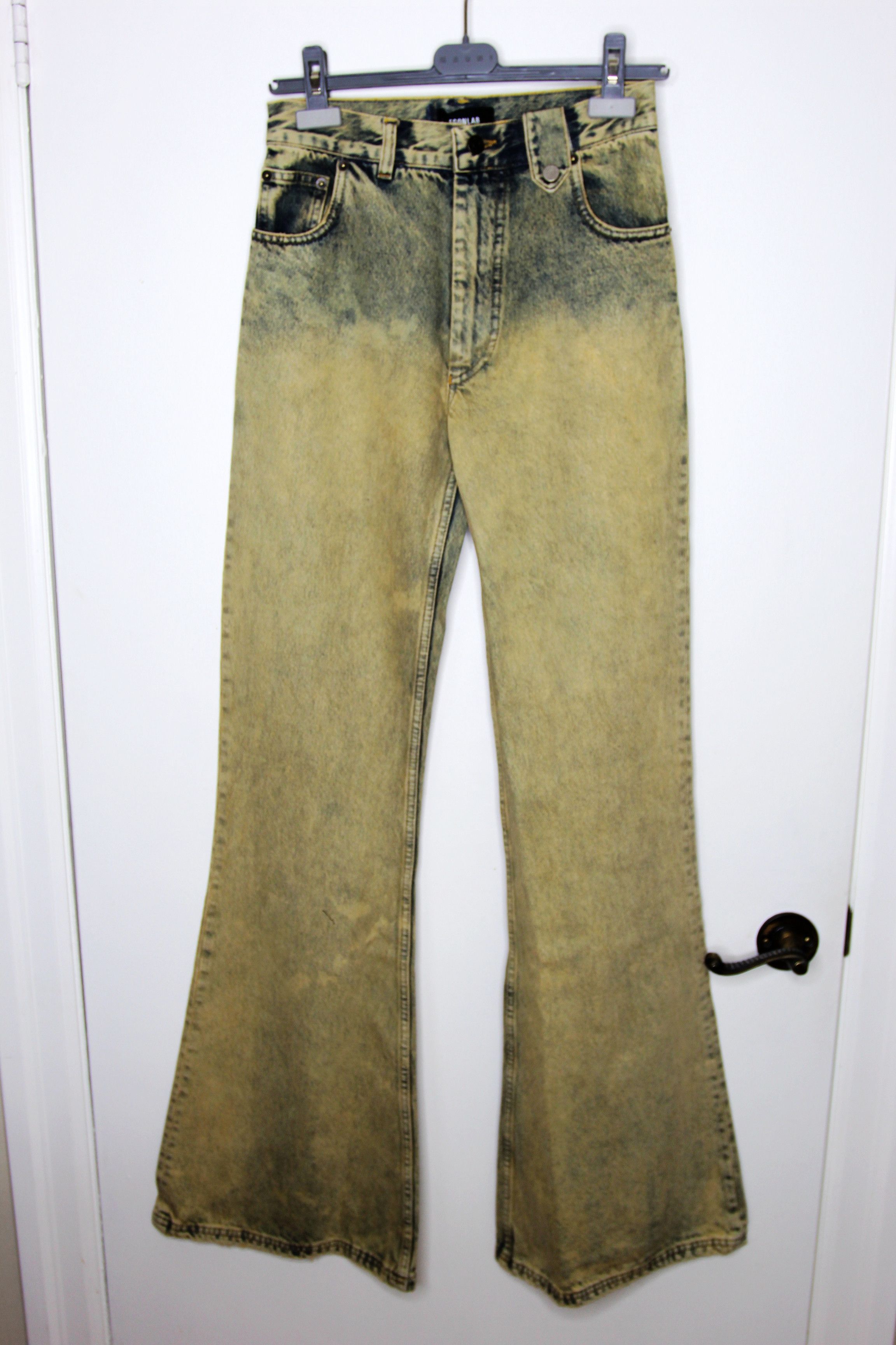 Egon Lab BNWT SS24 EGONLAB FLARED FADED JEANS S Size US 30 / EU 46 - 2 Thumbnail