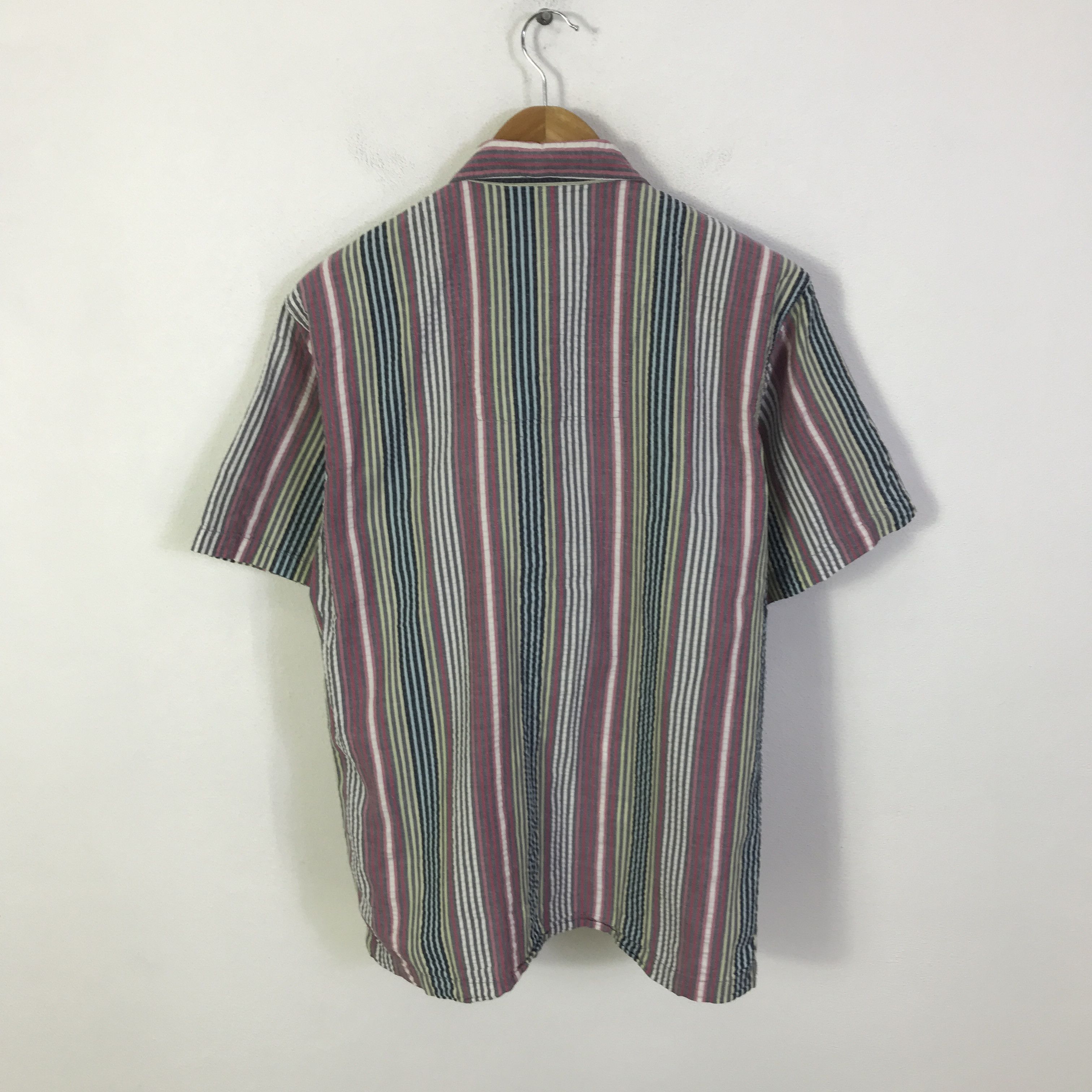 Lacoste Vtg Lacoste Muticolour button up shirt K93B21 Size US M / EU 48-50 / 2 - 3 Thumbnail