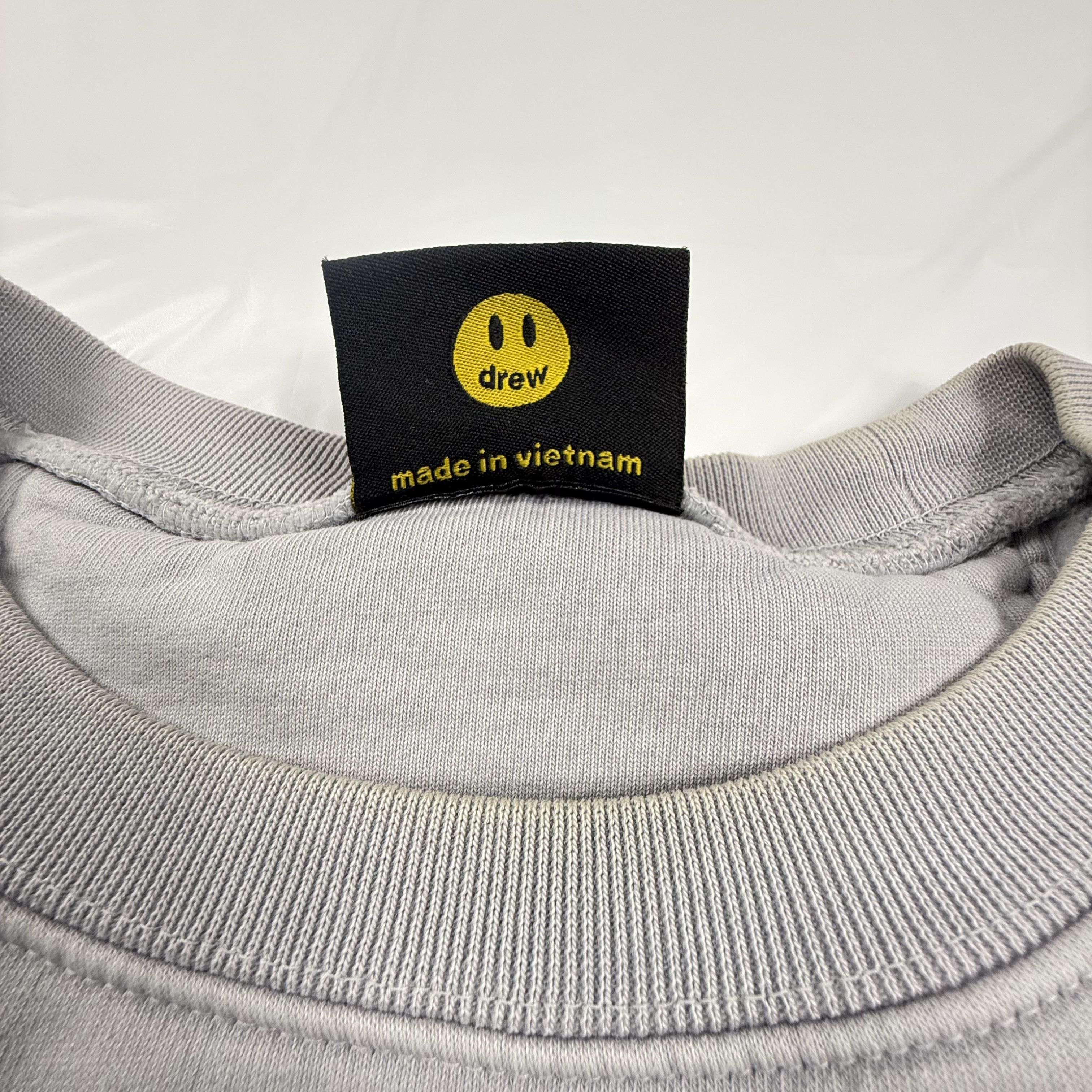 Drew House Drew House Sketch Mascot Crewneck Sweatshirt Grey 2XL Size US XL / EU 56 / 4 - 6 Thumbnail