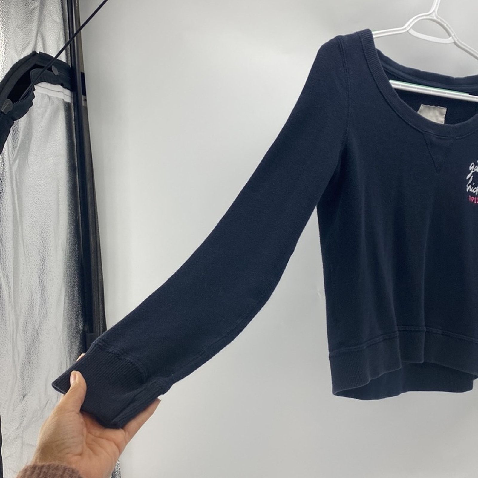 Other Gilly Hicks Sydney cropped boxy sweatshirt oversized sz S Size S / US 4 / IT 40 - 4 Thumbnail