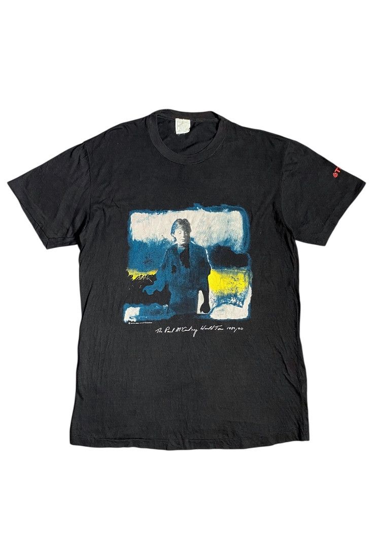 Band Tees Vintage 1989/90 The Paul McCartney World Tour Tshirt Size US L / EU 52-54 / 3 - 1 Thumbnail