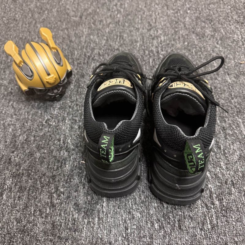 Gucci GUCCI Flashtrek Leather Low Top Hiking Shoes - Size US 9.5 / EU 42-43 - 3 Thumbnail