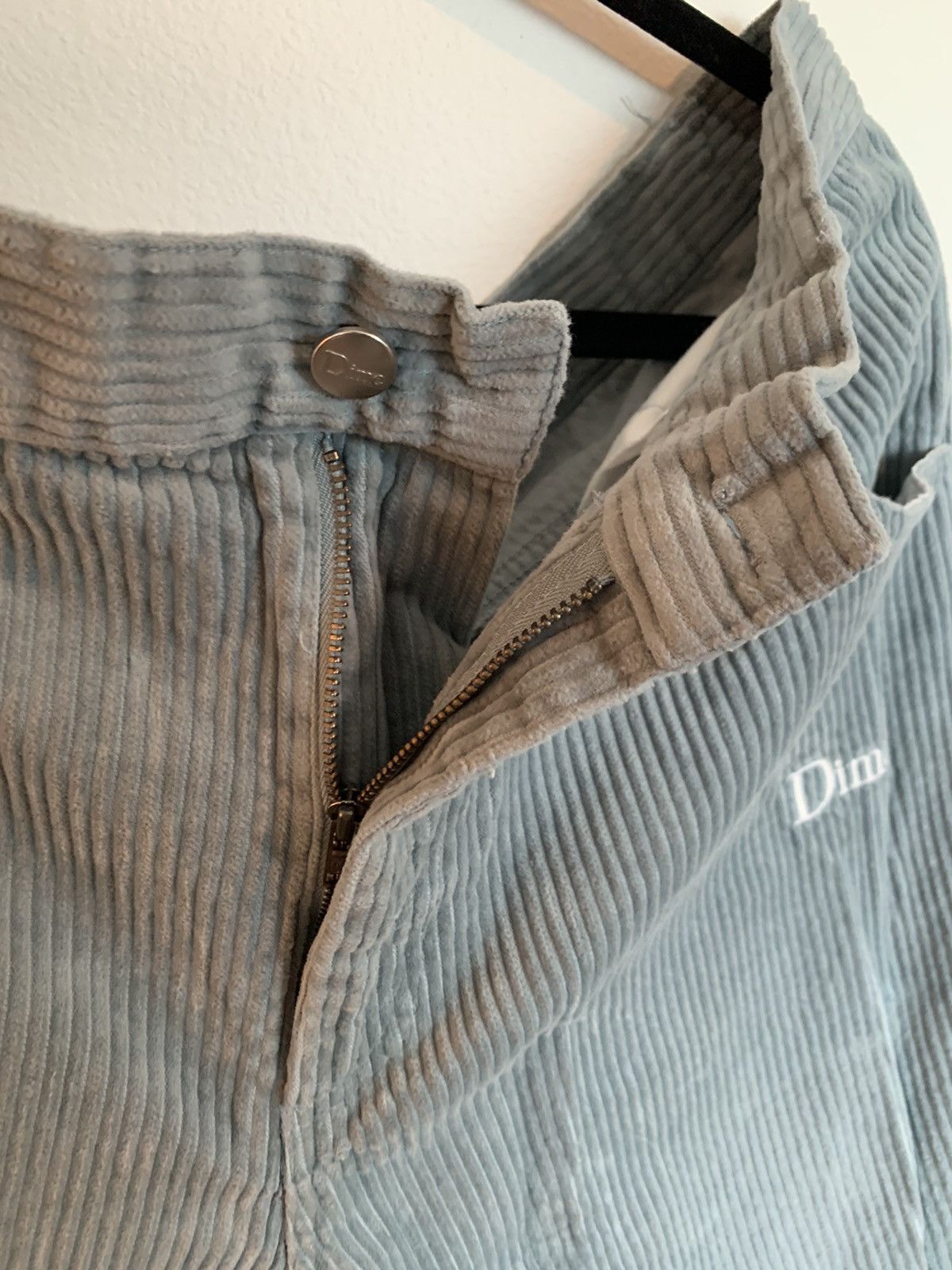 Dime Dime Blue Corduroy Trousers Size US 36 / EU 52 - 3 Thumbnail