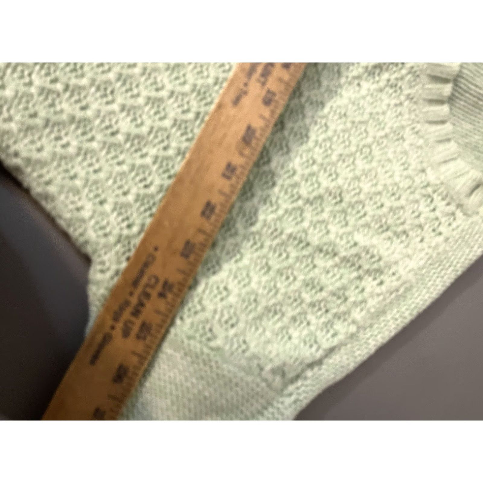 American Eagle Outfitters American Eagle Outfitters Women's Large Green Knit Sweater Off Shoulder Style Pullover 3/4 Sleeve Casual Adult Womens Size L / US 10 / IT 46 - 5 Thumbnail