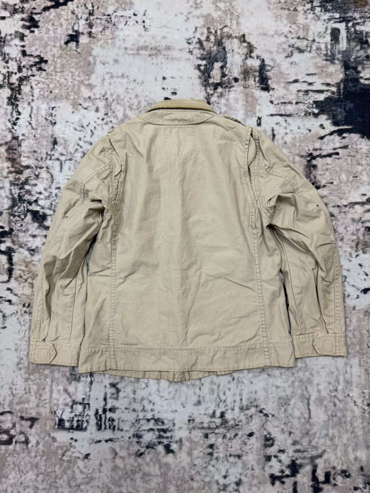 Japanese Brand Back Number Ultility Miltary Field Khakis Jacket Size US S / EU 44-46 / 1 - 10 Thumbnail