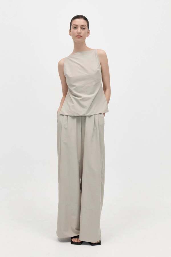 St. Agni St. Agni Square Neck Backless Top Size S / US 4 / IT 40 - 4 Thumbnail