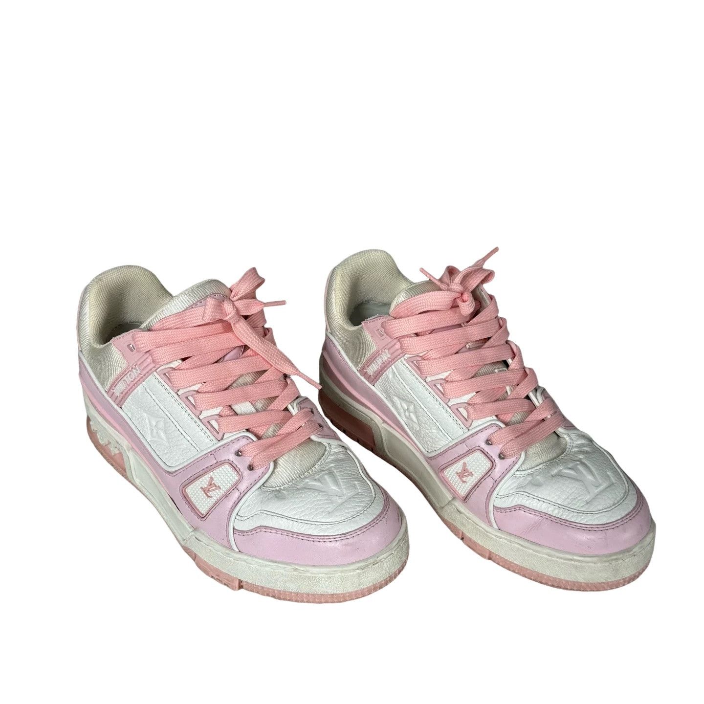 Louis Vuitton Louis Vuitton Trainer Low-Top Sneakers Size 35 Size US 5 / IT 35 - 1 Thumbnail
