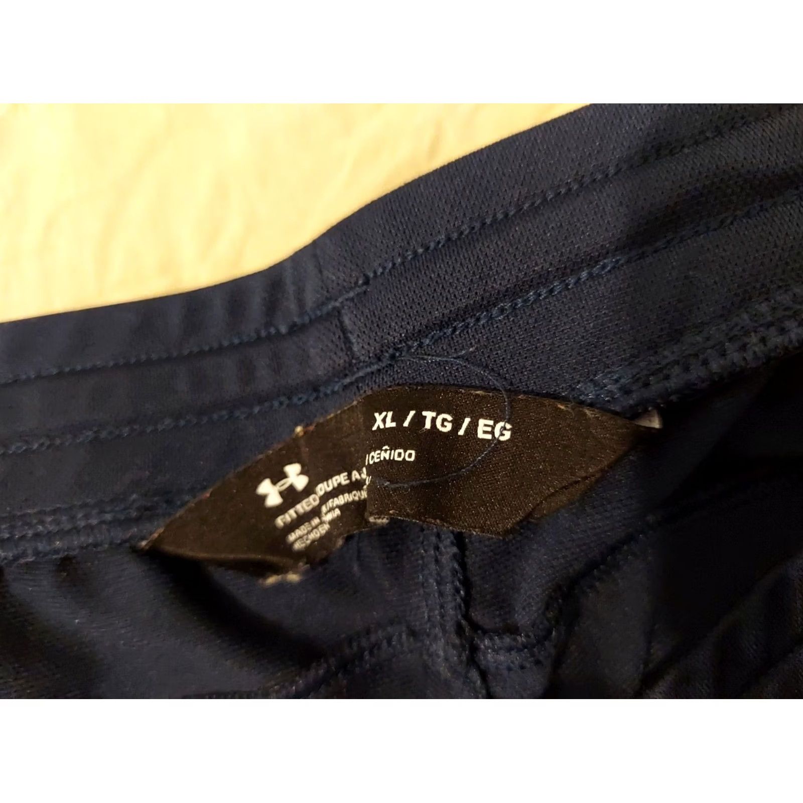 Under Armour Under Armour Mens Pants Athletic Sweatpants XL Navy Blue Size US 36 / EU 52 - 5 Thumbnail